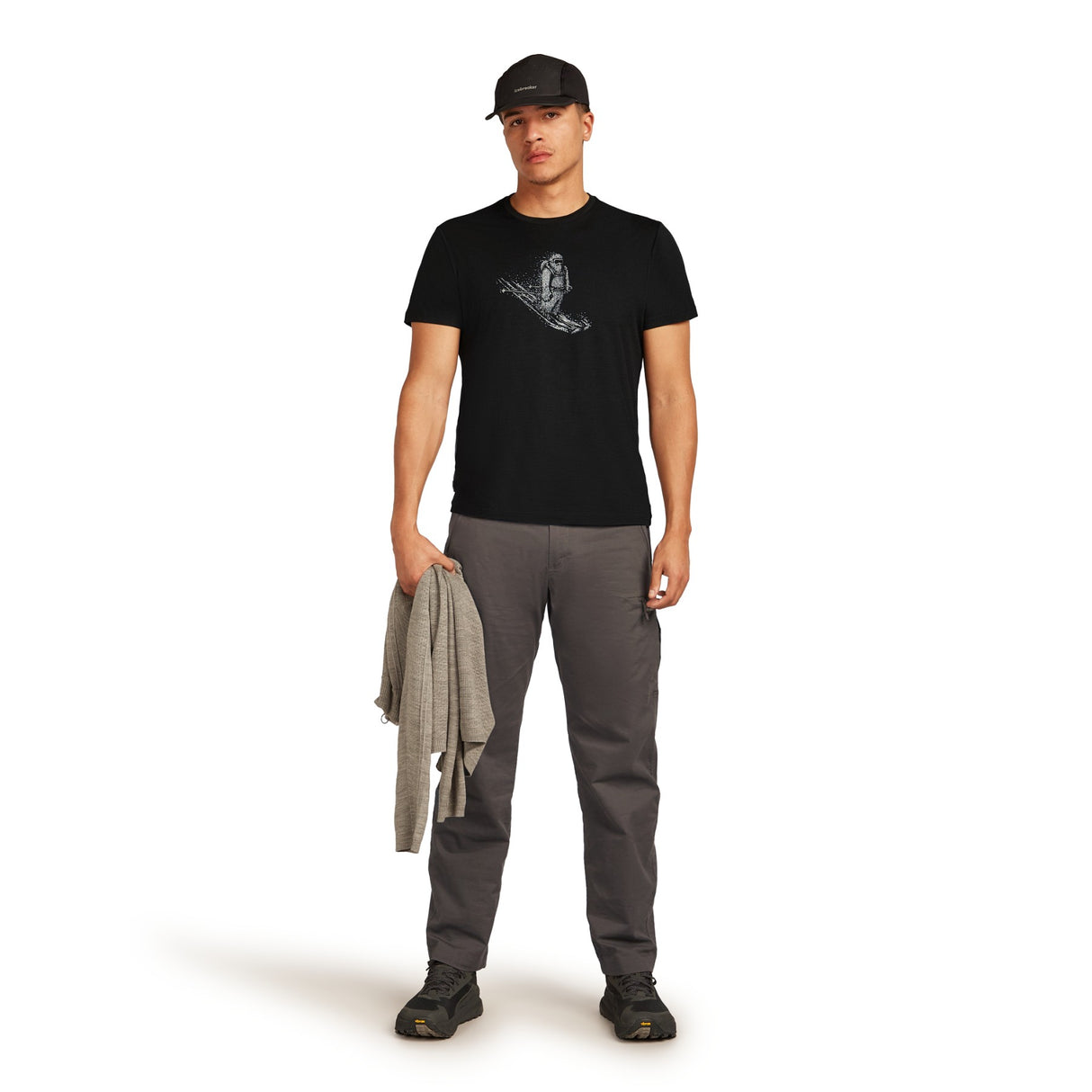 Icebreaker Men's 150 Tech Lite T-Shirt Black / Small-Black / Medium-Black / Large-Black / X-Large - 53 Degrees North