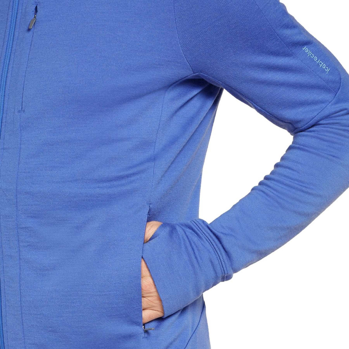 Icebreaker Men's 260 Quantum Long Sleeve Zip Midlayer Black / Small-Black / Medium-Black / Large-Black / X-Large-Black / XX-Large - 53 Degrees North