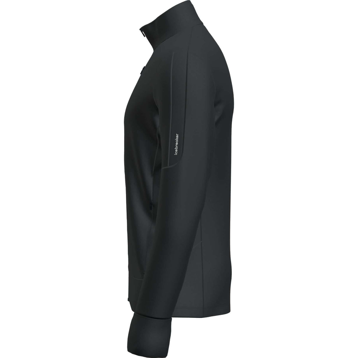 Icebreaker Men's 260 Quantum Long Sleeve Zip Midlayer Black / Small-Black / Medium-Black / Large-Black / X-Large-Black / XX-Large - 53 Degrees North