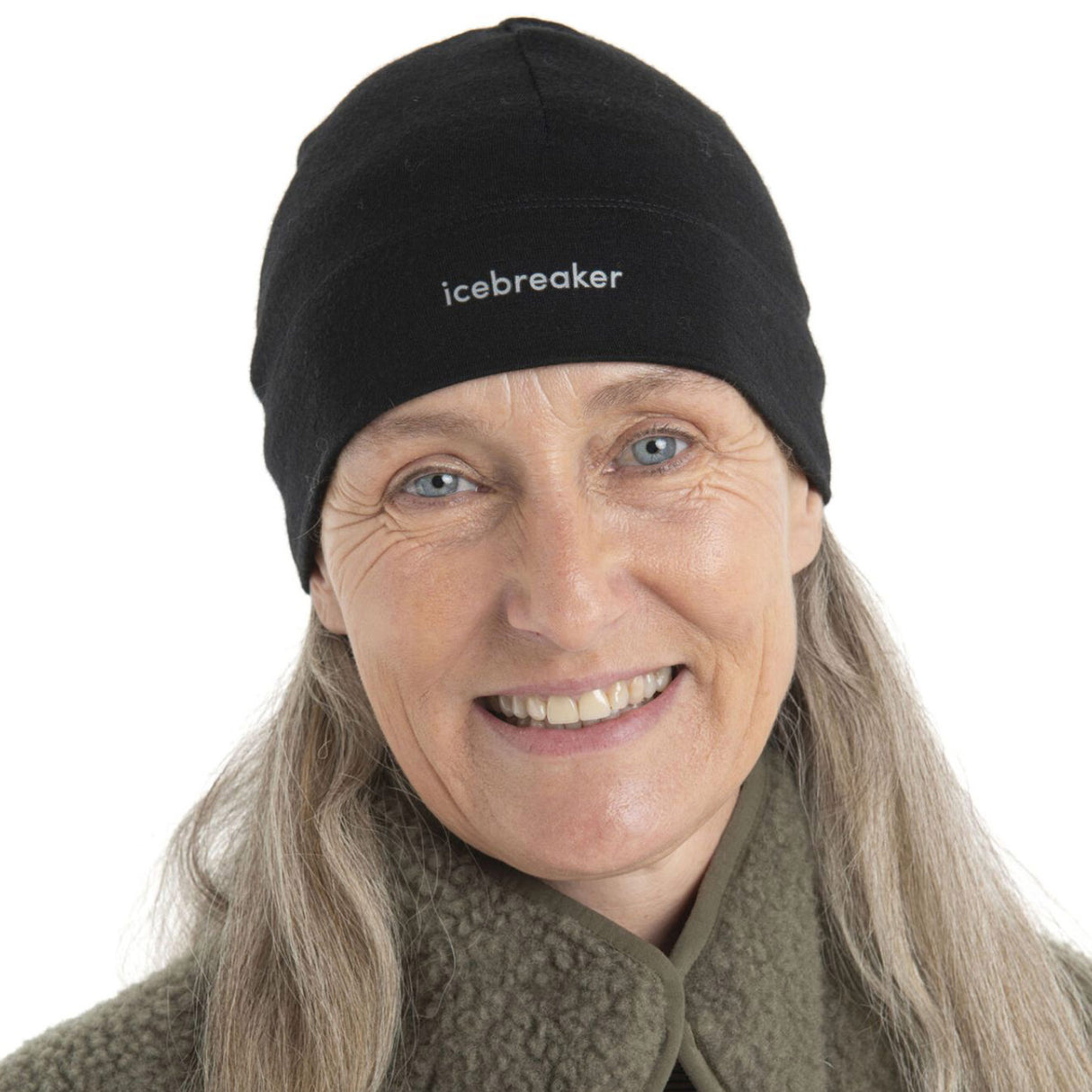 Icebreaker Unisex 200 Oasis Beanie Black-Jet Heather-Summit - 53 Degrees North