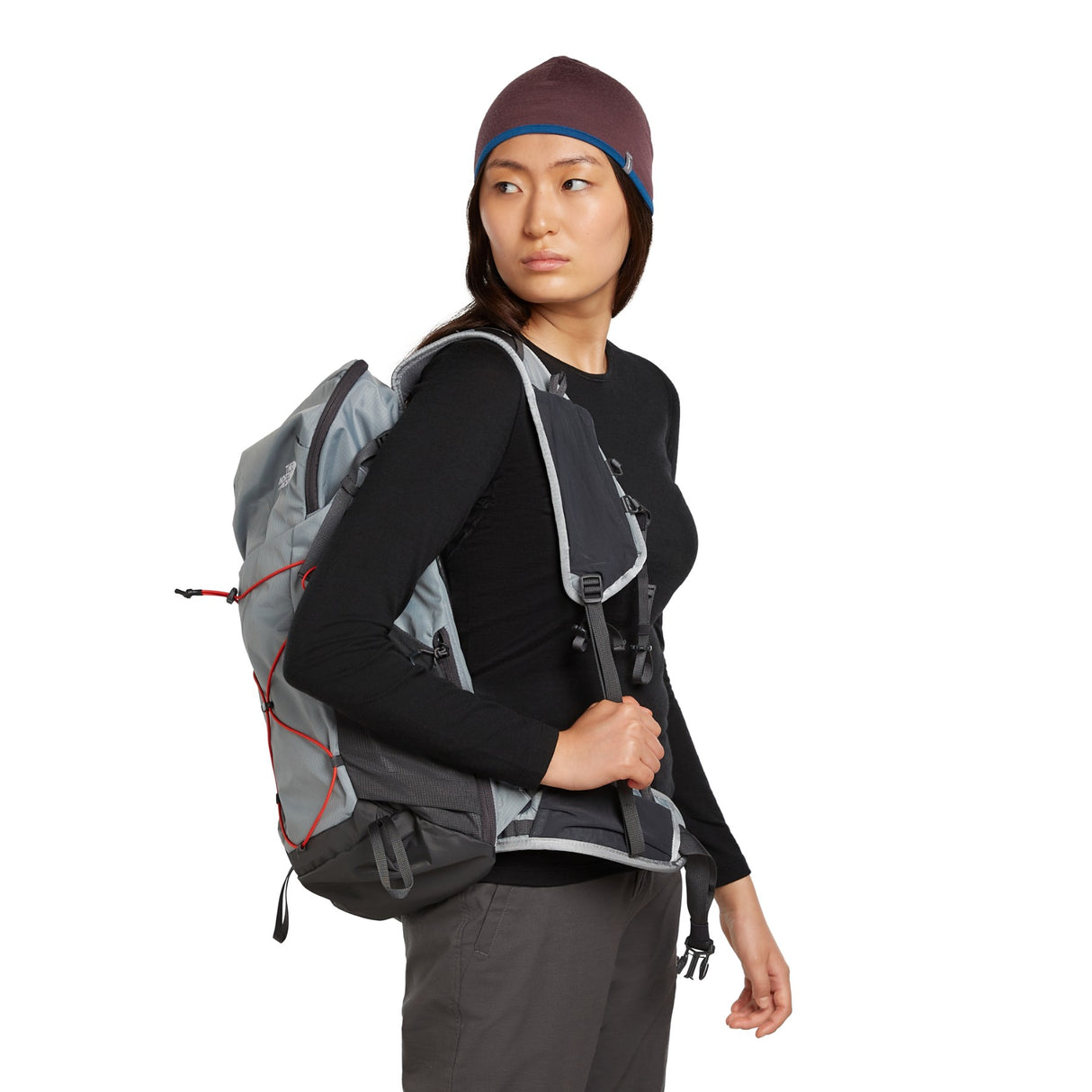 Icebreaker Unisex 200 Oasis Reversible Beanie Java/Atlantis-Summit/Blush - 53 Degrees North