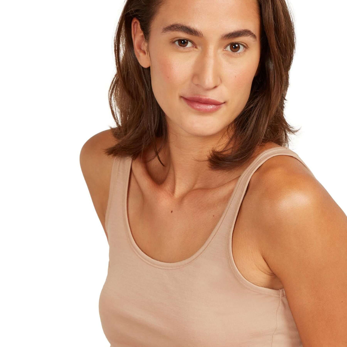 Icebreaker Women's 150 Siren Tank Top Praline / X-Small-Praline / Small-Praline / Medium-Praline / Large-Praline / X-Large - 53 Degrees North