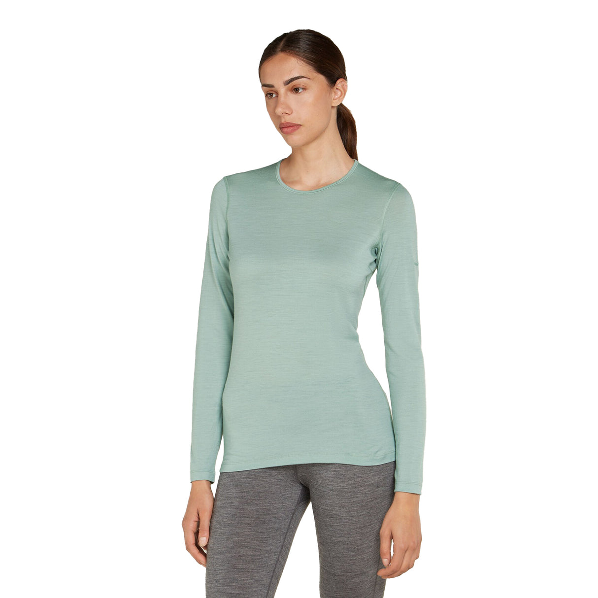 Icebreaker Women's 200 Oasis Long Sleeve Crewe Undyed / X-Small-Undyed / Small-Undyed / Medium-Undyed / Large-Undyed / X-Large - 53 Degrees North