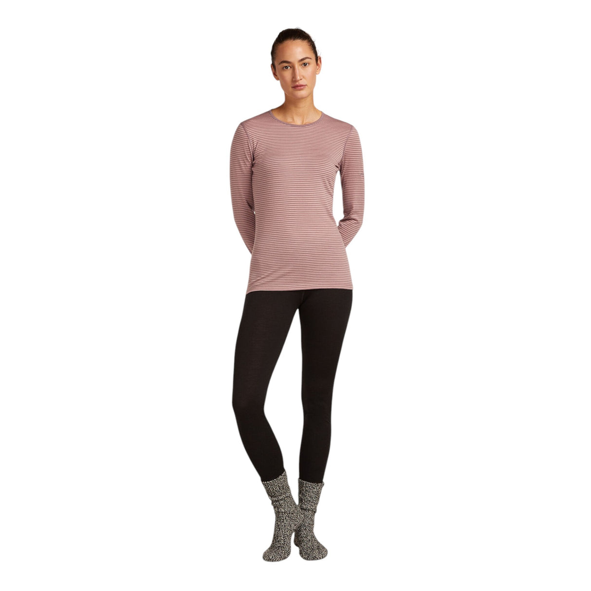 Icebreaker Women's 200 Oasis Long Sleeve Crewe Undyed / X-Small-Undyed / Small-Undyed / Medium-Undyed / Large-Undyed / X-Large - 53 Degrees North