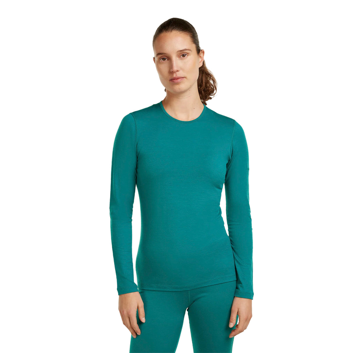 Icebreaker Women's 200 Oasis Long Sleeve Crewe Undyed / X-Small-Undyed / Small-Undyed / Medium-Undyed / Large-Undyed / X-Large - 53 Degrees North