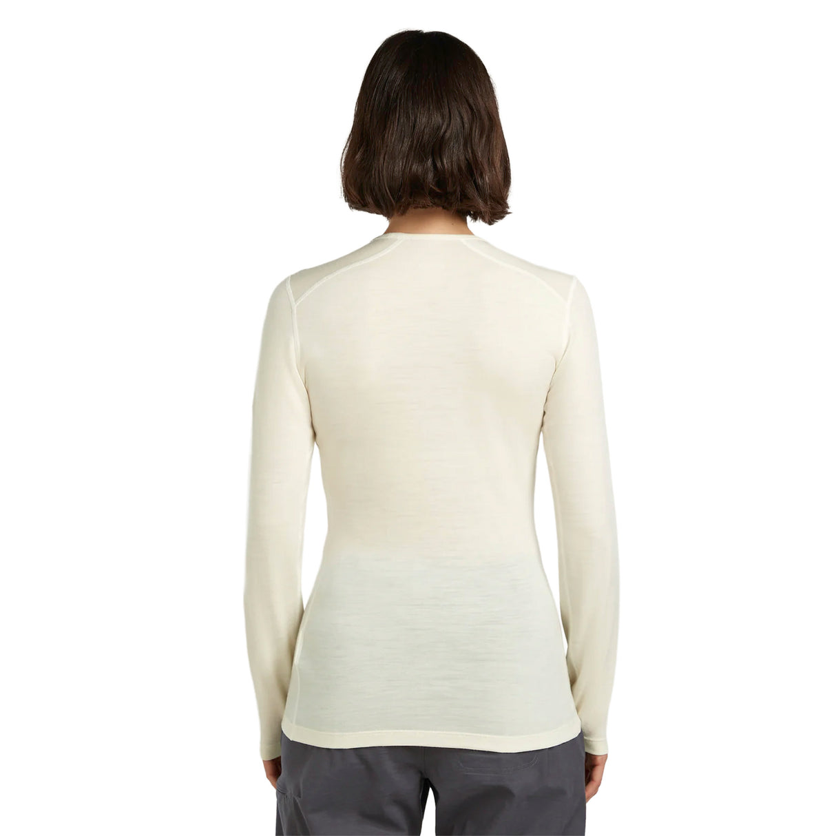 Icebreaker Women's 200 Oasis Long Sleeve Crewe Undyed / X-Small-Undyed / Small-Undyed / Medium-Undyed / Large-Undyed / X-Large - 53 Degrees North