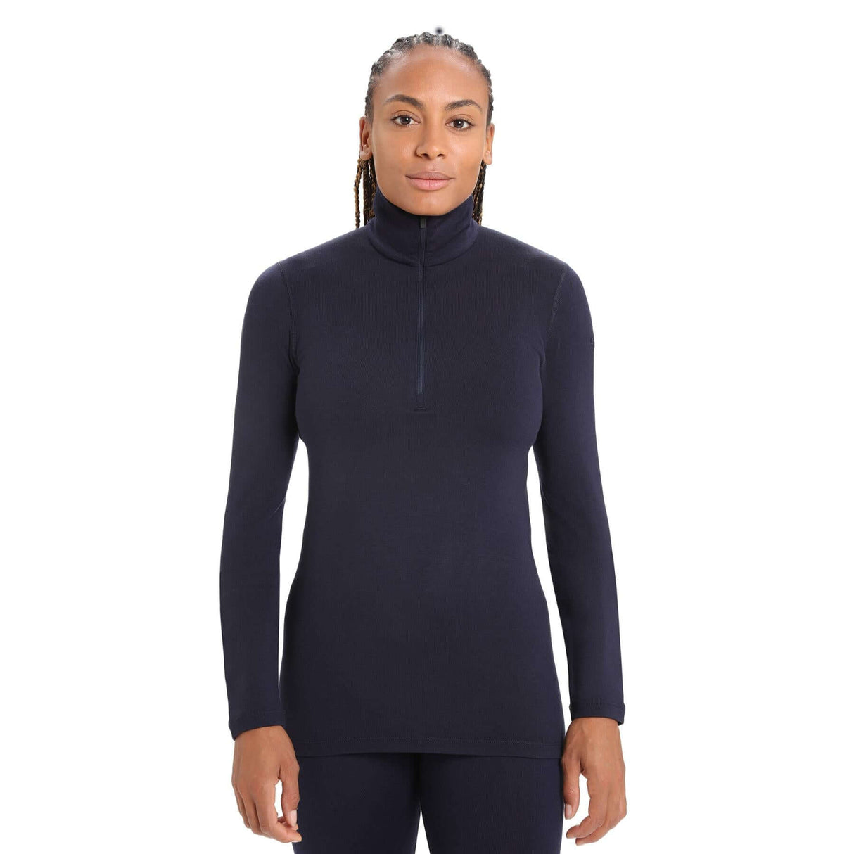 Icebreaker Women's 260 Tech Half Zip Merino Baselayer Blush / X-Small-Blush / Small-Blush / Medium-Blush / Large-Blush / X-Large - 53 Degrees North