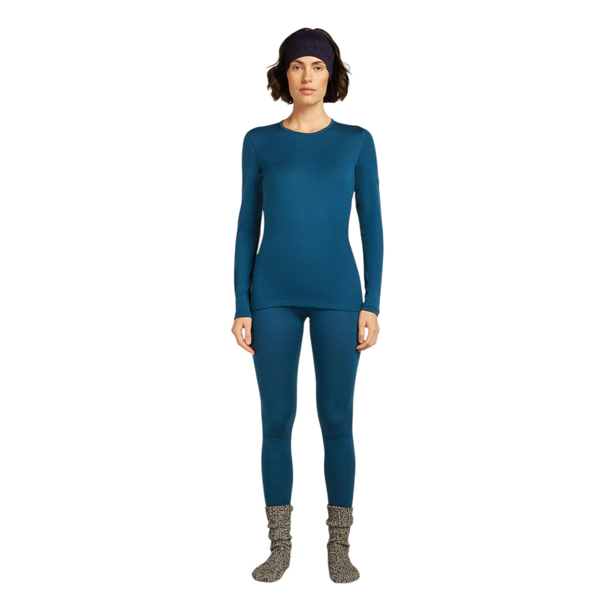 Icebreaker Women's 260 Tech Long Sleeve Crewe Port / X-Small-Port / Small-Port / Medium-Port / Large-Port / X-Large - 53 Degrees North