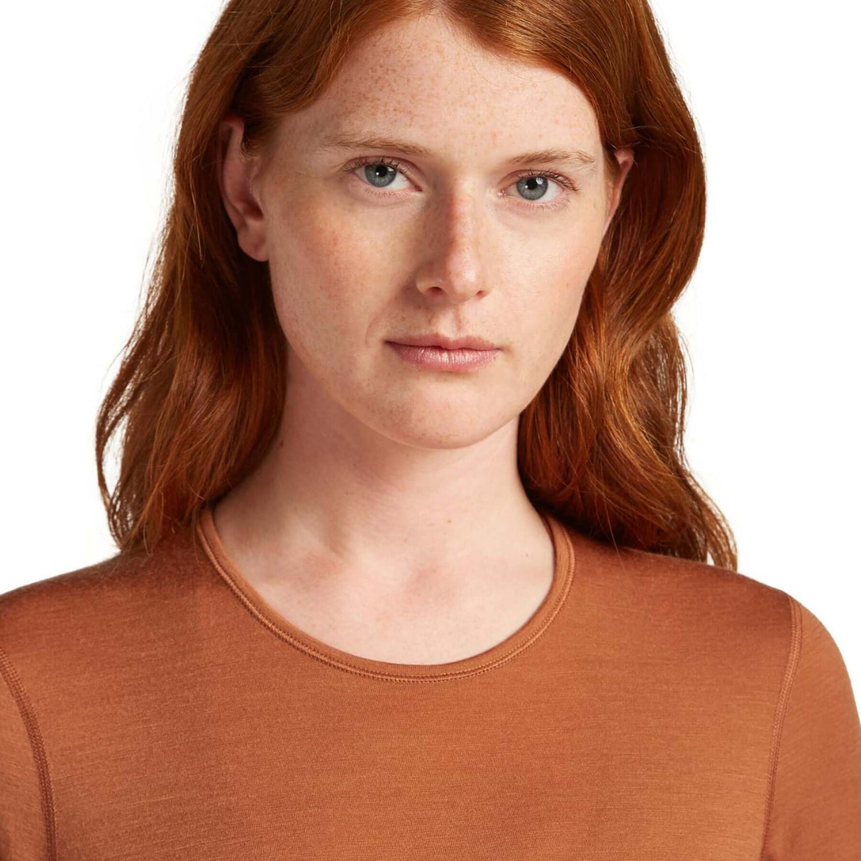 Icebreaker Women's Merino 200 Oasis Crewe Shirt Dusty Clay / X-Small-Dusty Clay / Small-Dusty Clay / Medium-Dusty Clay / Large-Dusty Clay / X-Large - 53 Degrees North