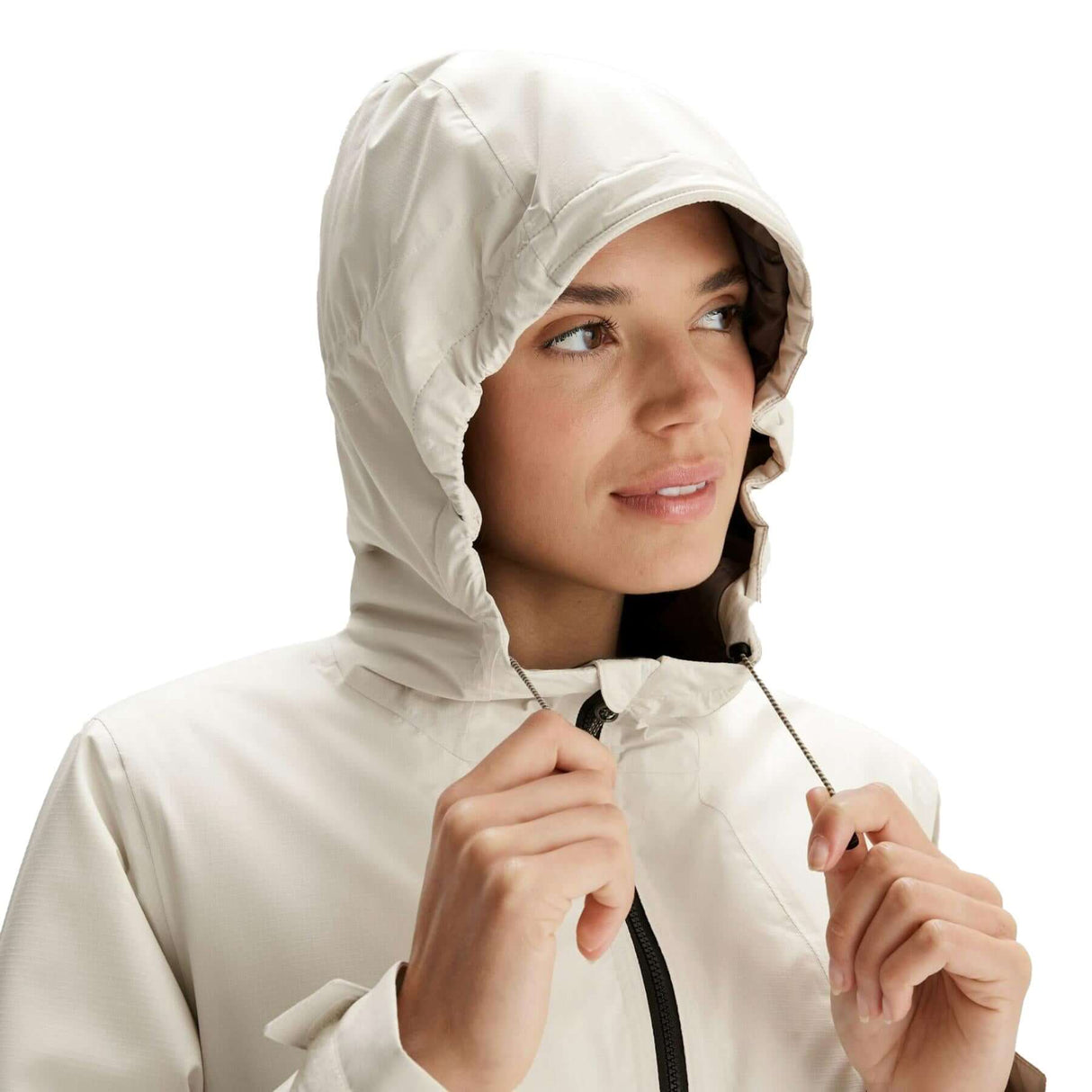 Kathmandu Women's Trailhead 2L Novaloft Rain Parka Natural / X-Small-Natural / Small-Natural / Medium-Natural / Large-Natural / X-Large - 53 Degrees North