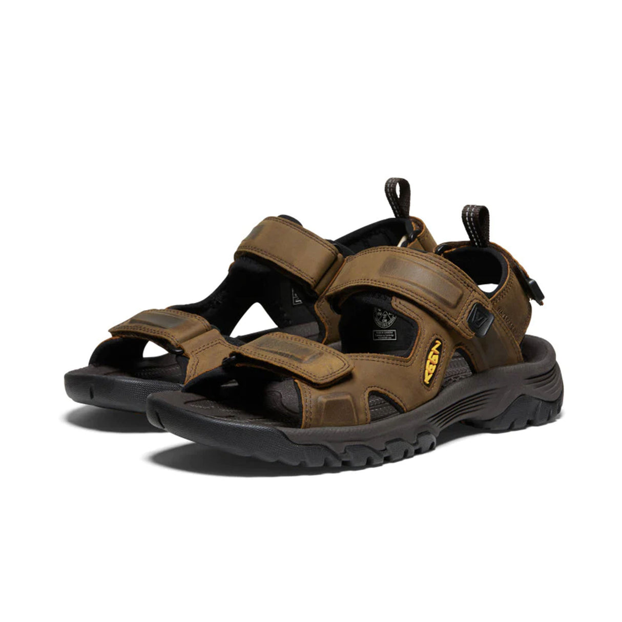 Keen Men's Targhee III Open Toe Sandals Bison/Mulch / 8-Bison/Mulch / 9-Bison/Mulch / 10-Bison/Mulch / 11-Bison/Mulch / 12 - 53 Degrees North