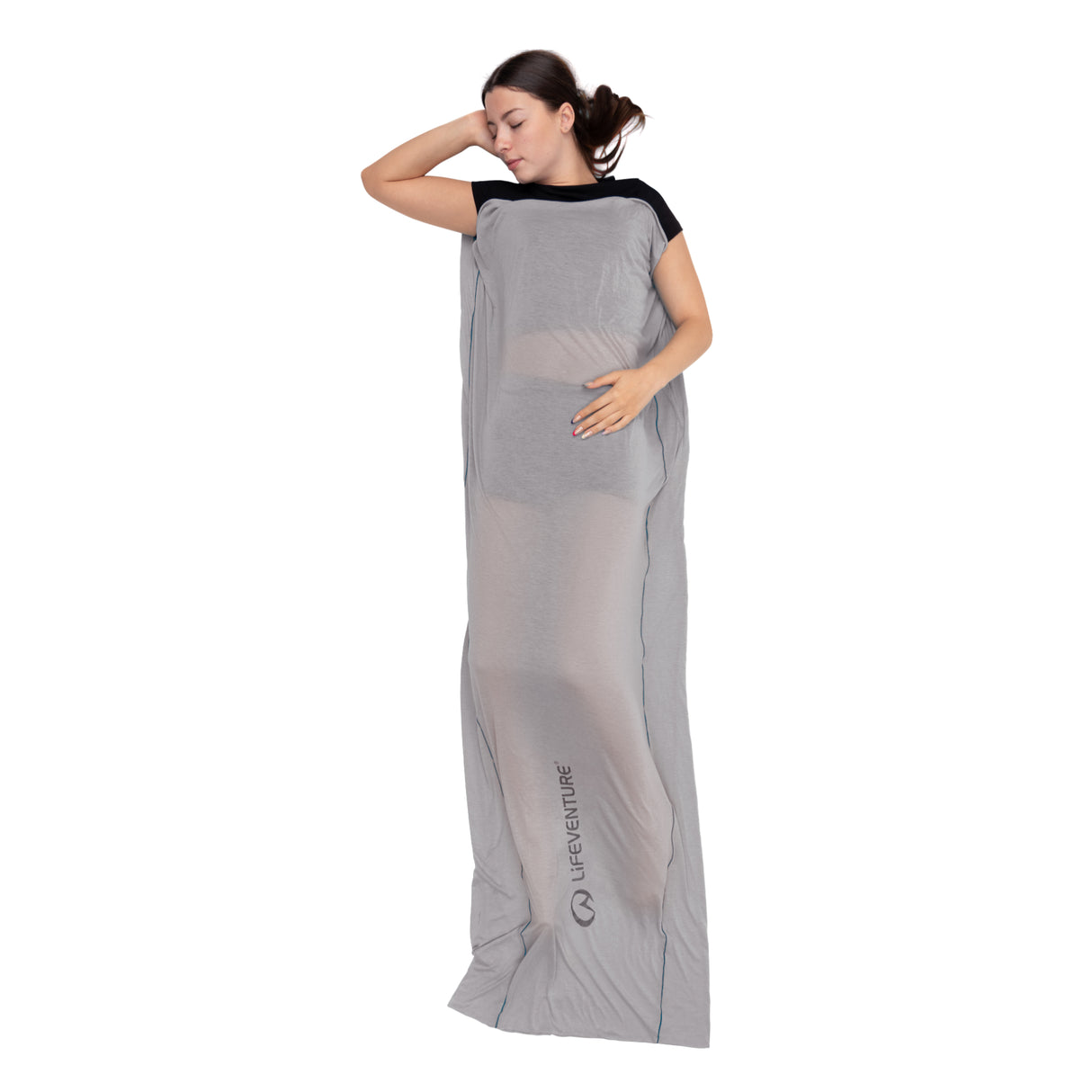 Lifeventure Cotton Sleeping Bag Liner Mummy Default Title - 53 Degrees North