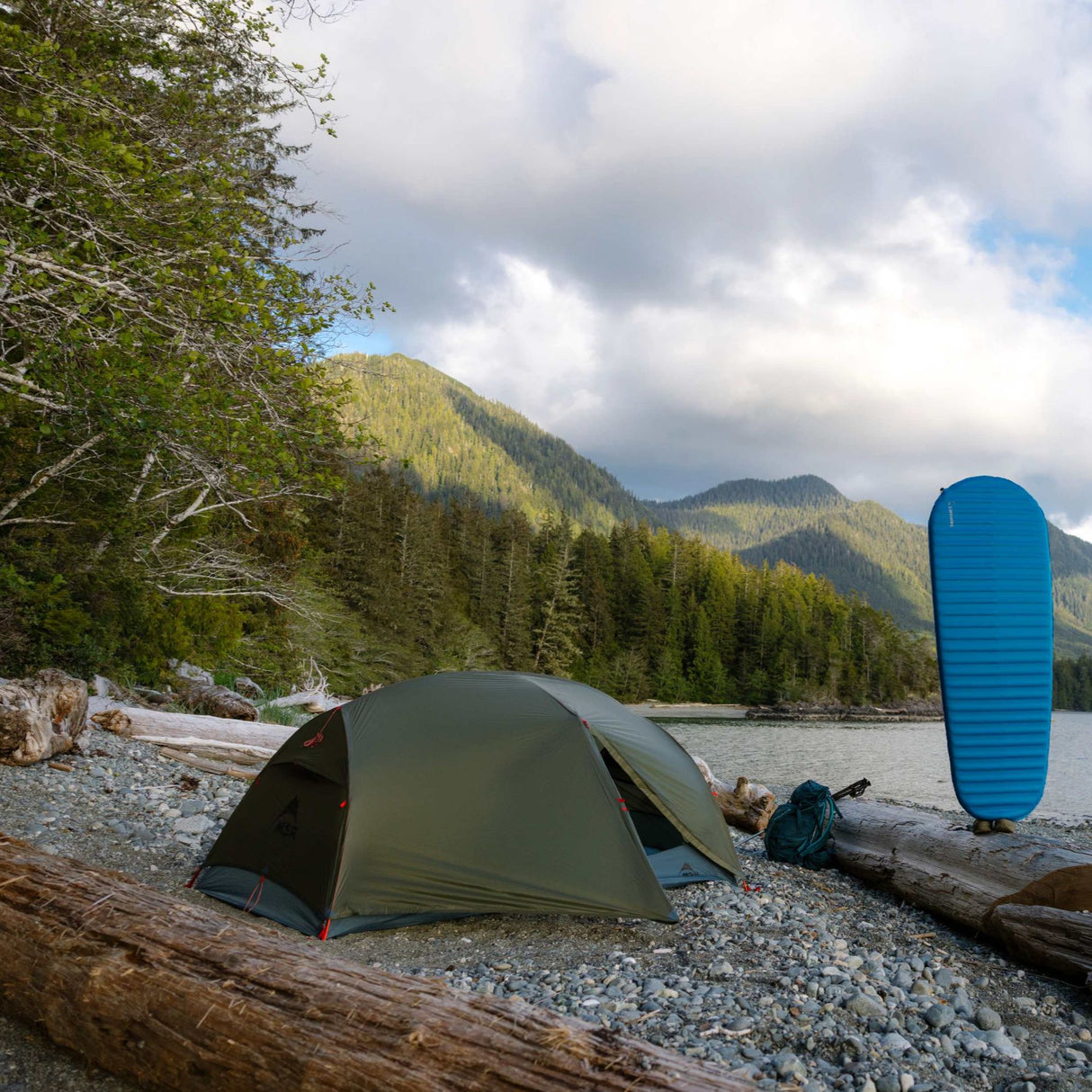 MSR Hubba Hubba HD 2 Person Backpacking Tent Green - 53 Degrees North