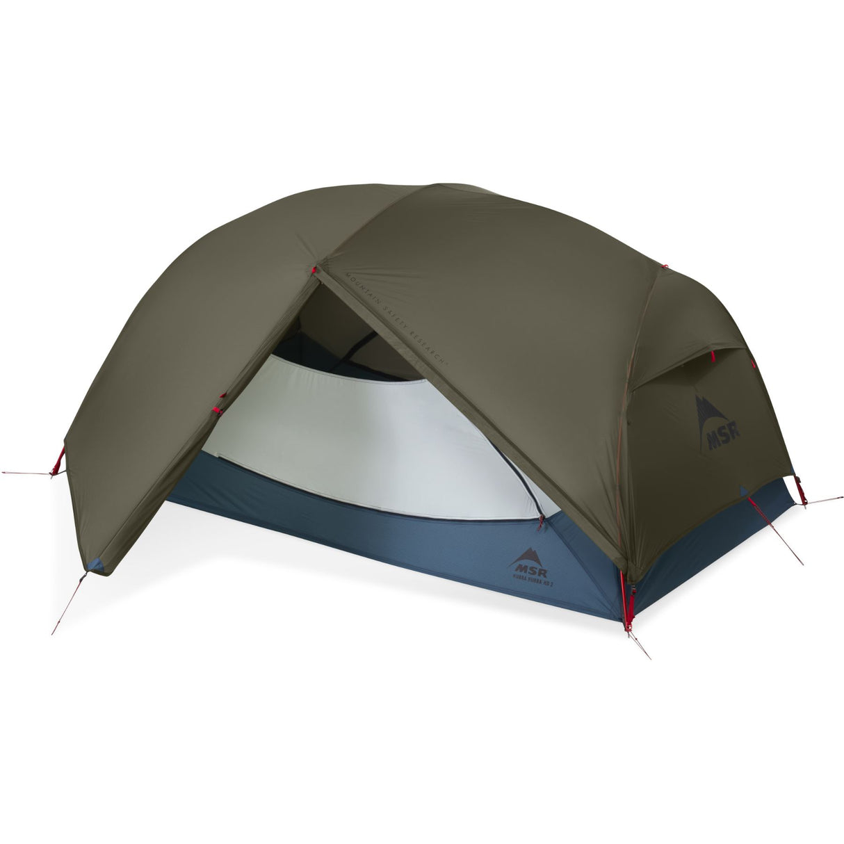 MSR Hubba Hubba HD 2 Person Backpacking Tent Green - 53 Degrees North
