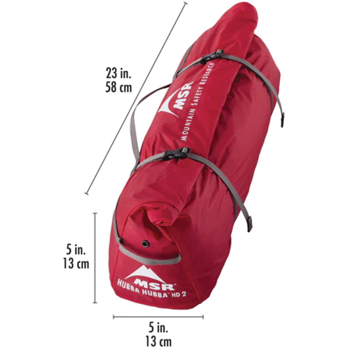 MSR Hubba Hubba HD 2 Person Backpacking Tent Green - 53 Degrees North
