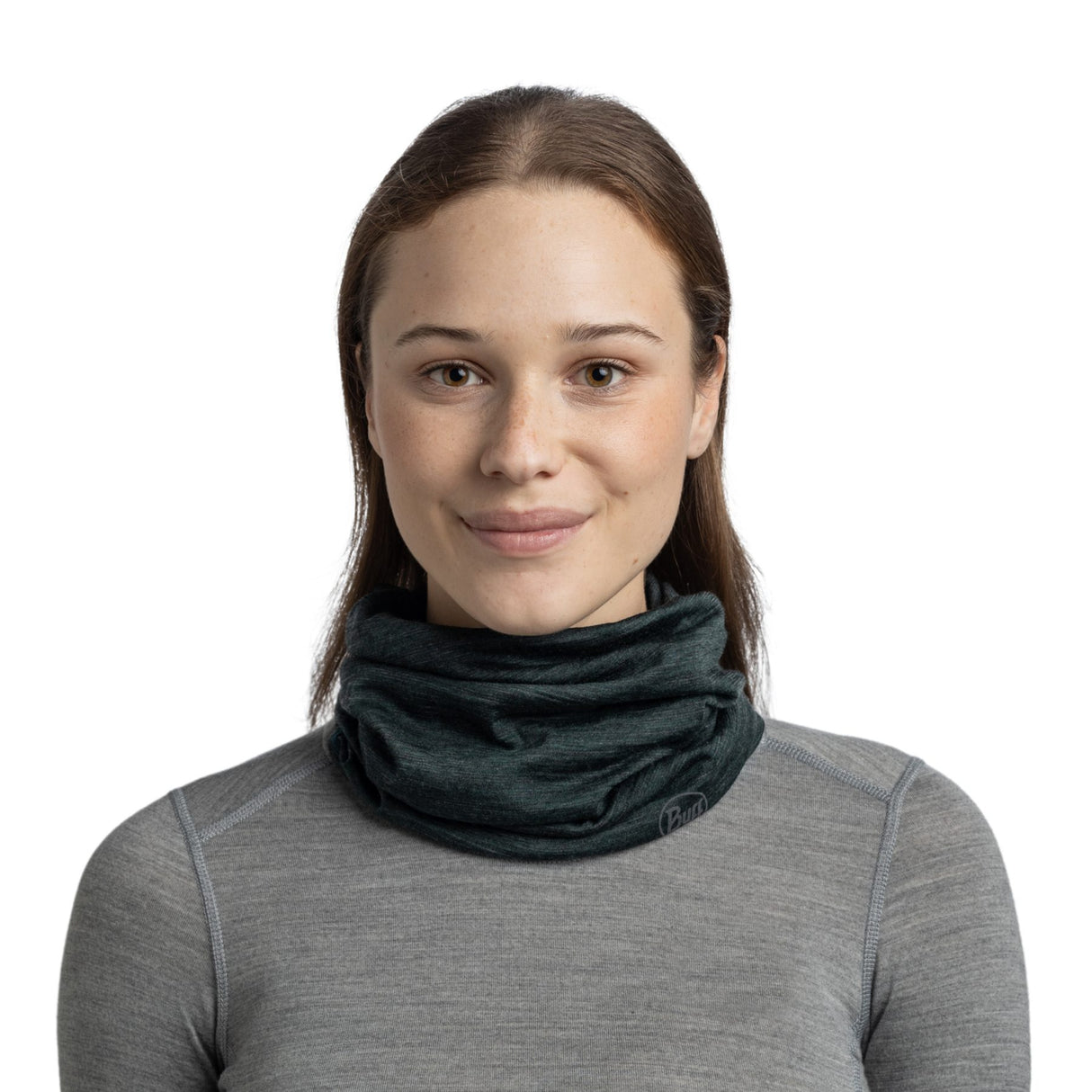 BUFF Merino Lightweight Neck Warmer Multistripes Forest #- 53 Degrees North