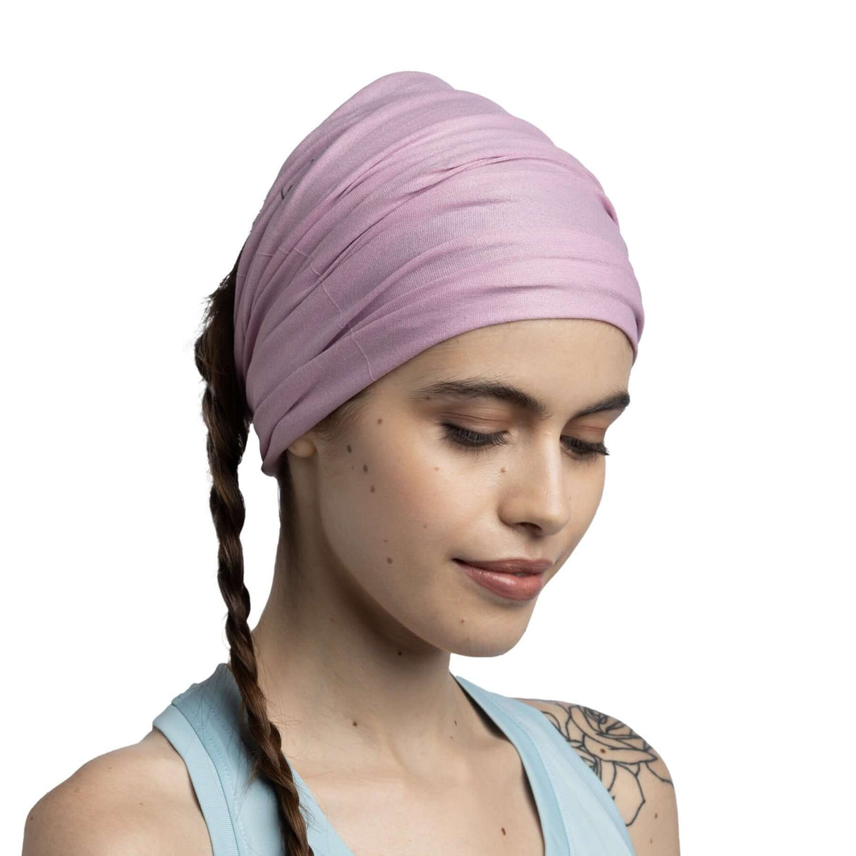 BUFF Coolnet UV Neckwear Solid Orchid #- 53 Degrees North