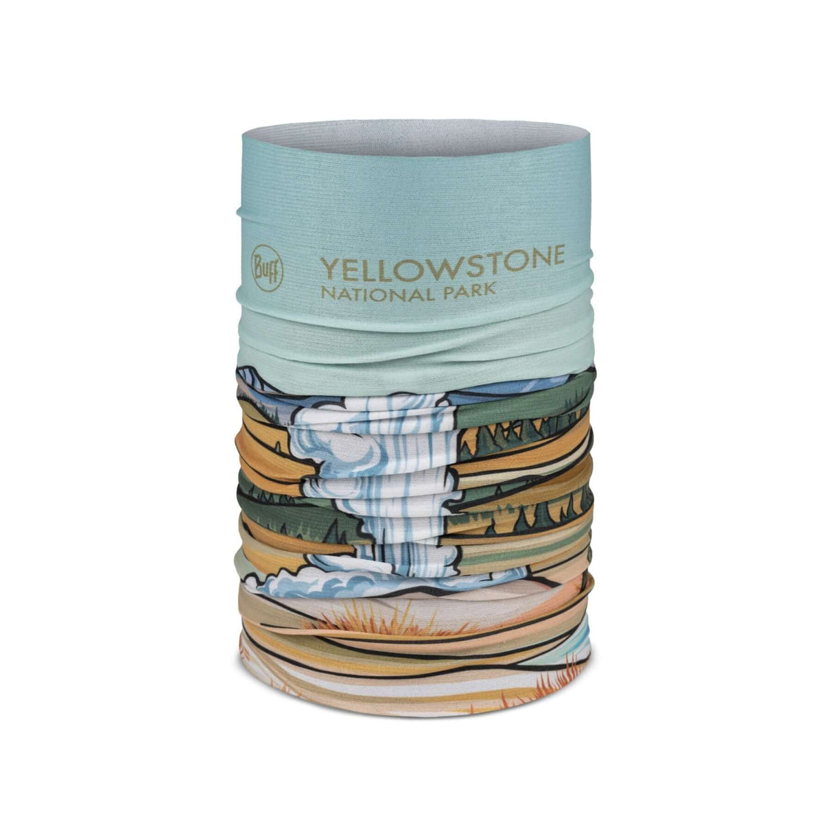 BUFF Coolnet UV Neckwear Yellowstone #- 53 Degrees North