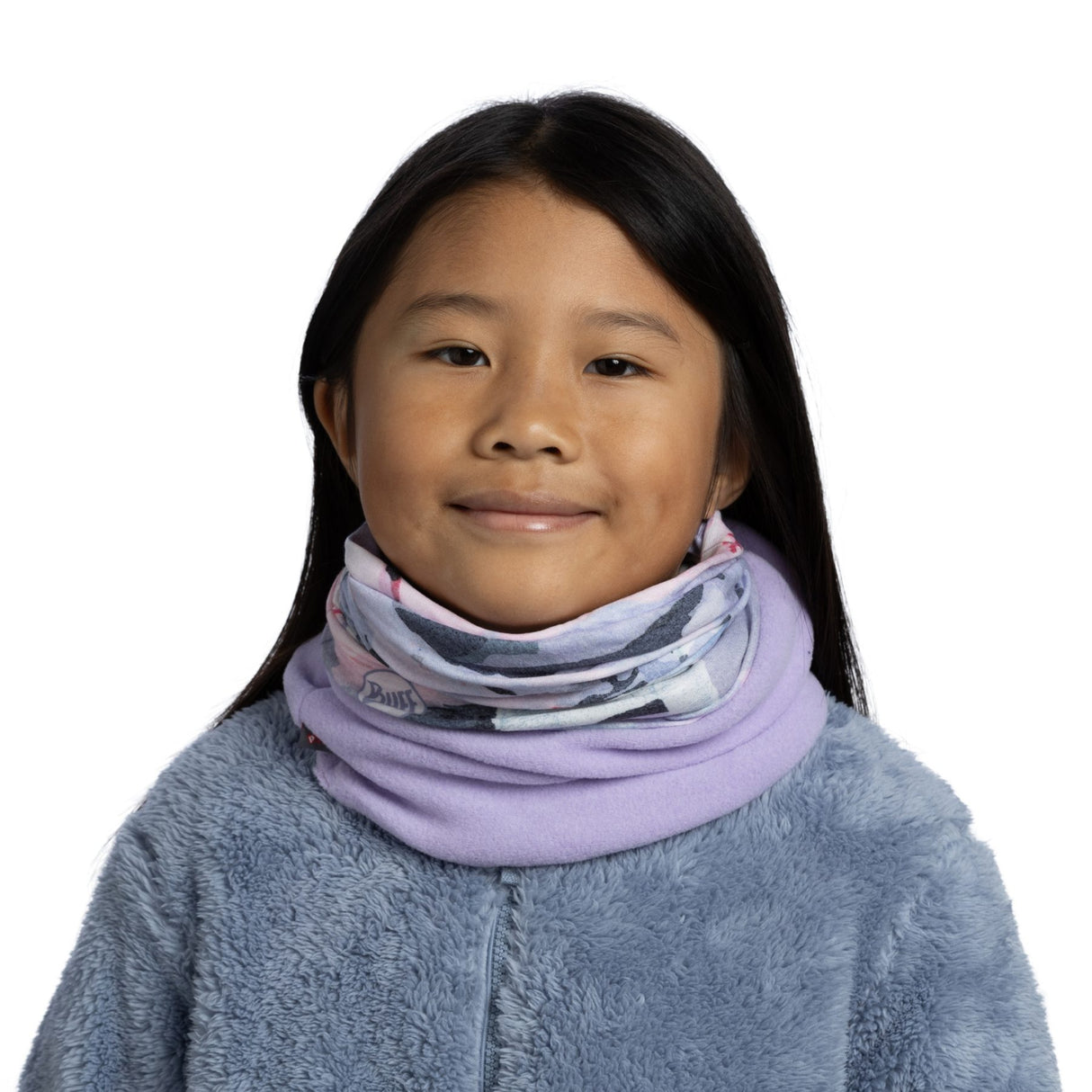 BUFF Kids' Polar Yoki Mauve Neck Gaiter Yoki Mauve #- 53 Degrees North