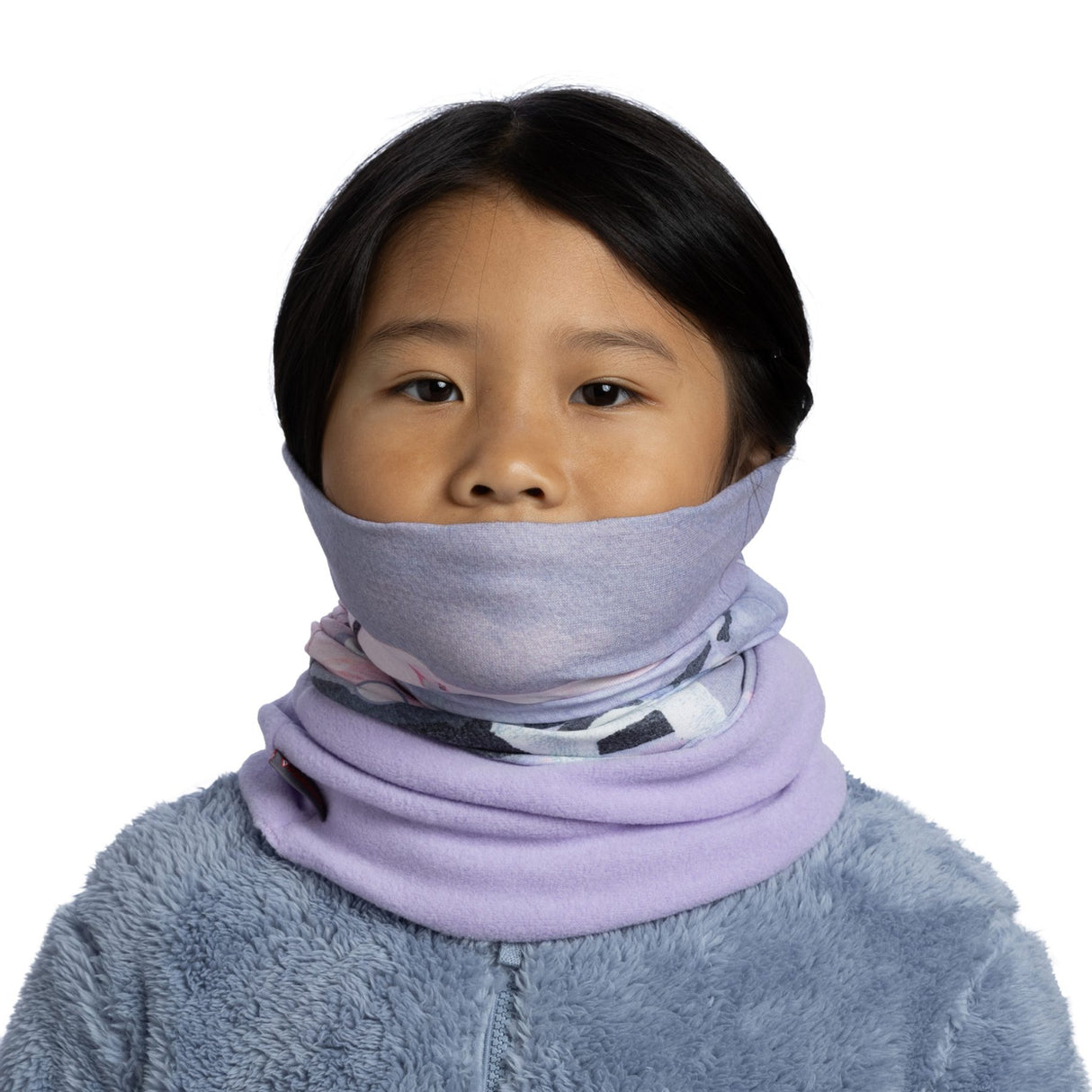 BUFF Kids' Polar Yoki Mauve Neck Gaiter Yoki Mauve #- 53 Degrees North