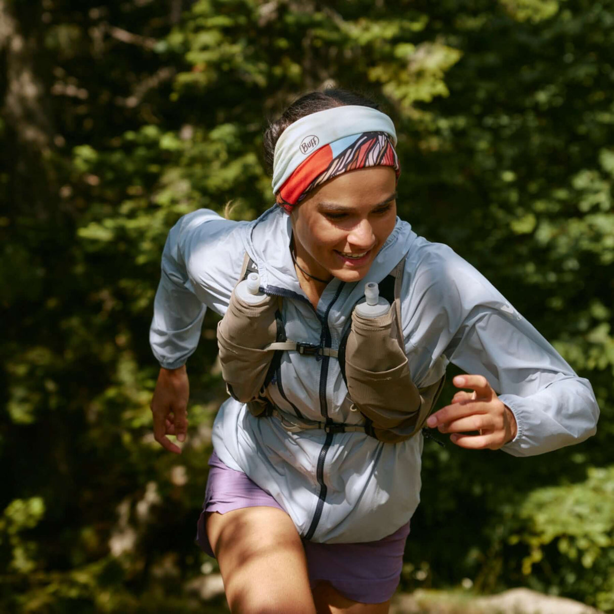 BUFF Coolnet UV Neckwear Theaberry Multi #- 53 Degrees North