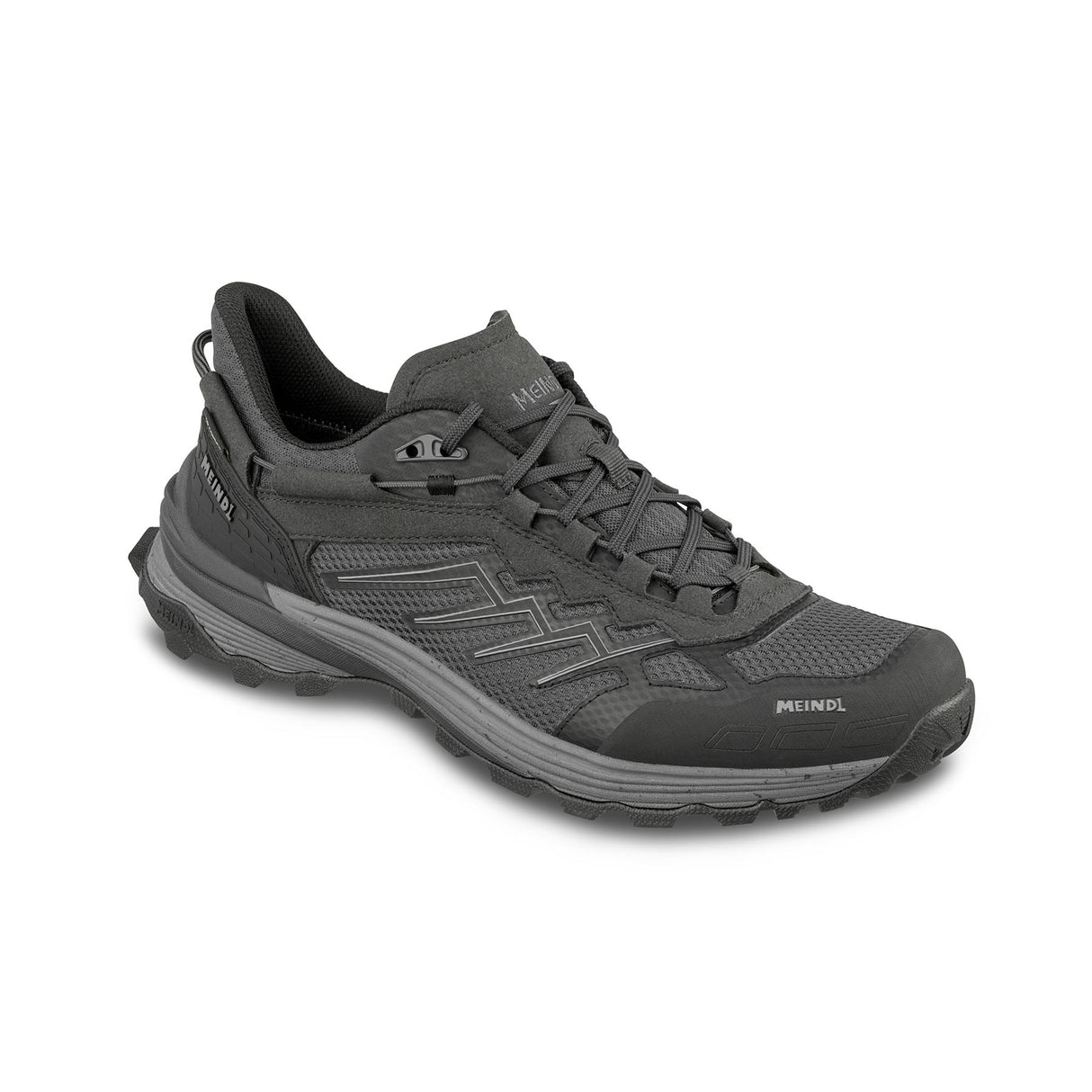 Meindl Men's Jamaica GORE-TEX Walking Shoes Black / UK 8-Black / UK 9-Black / UK 9.5-Black / UK 10-Black / UK 10.5 - 53 Degrees North