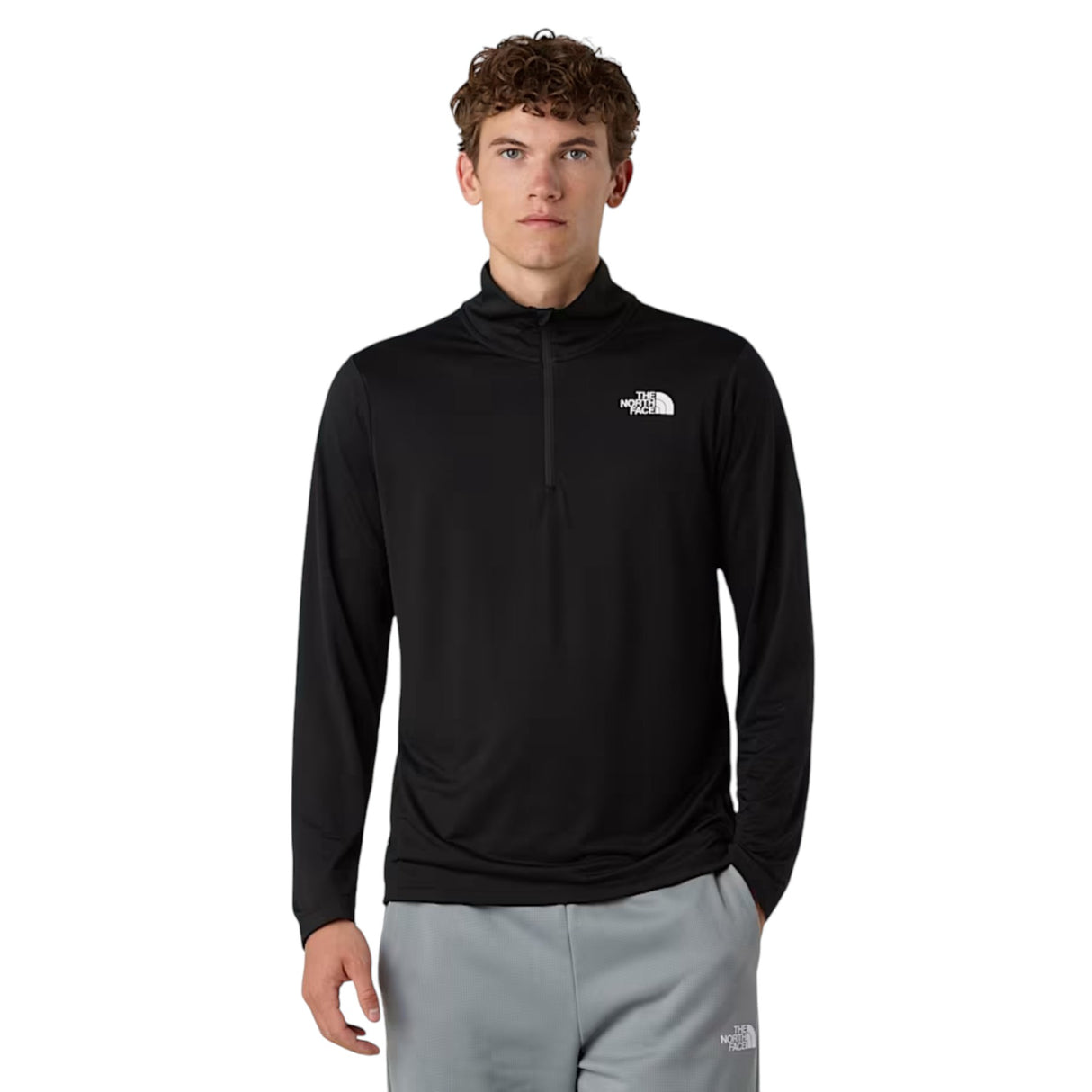 The North Face Men's 24/7 1/4 Zip Tee TNF Black / Small-TNF Black / Medium-TNF Black / Large-TNF Black / X-Large-TNF Black / XX-Large #- 53 Degrees North