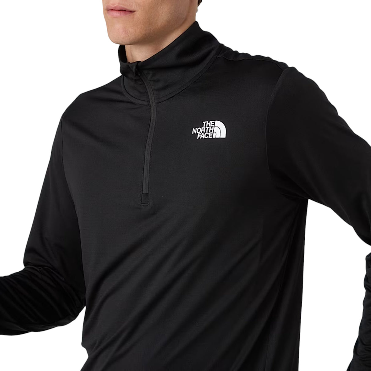 The North Face Men's 24/7 1/4 Zip Tee TNF Black / Small-TNF Black / Medium-TNF Black / Large-TNF Black / X-Large-TNF Black / XX-Large #- 53 Degrees North