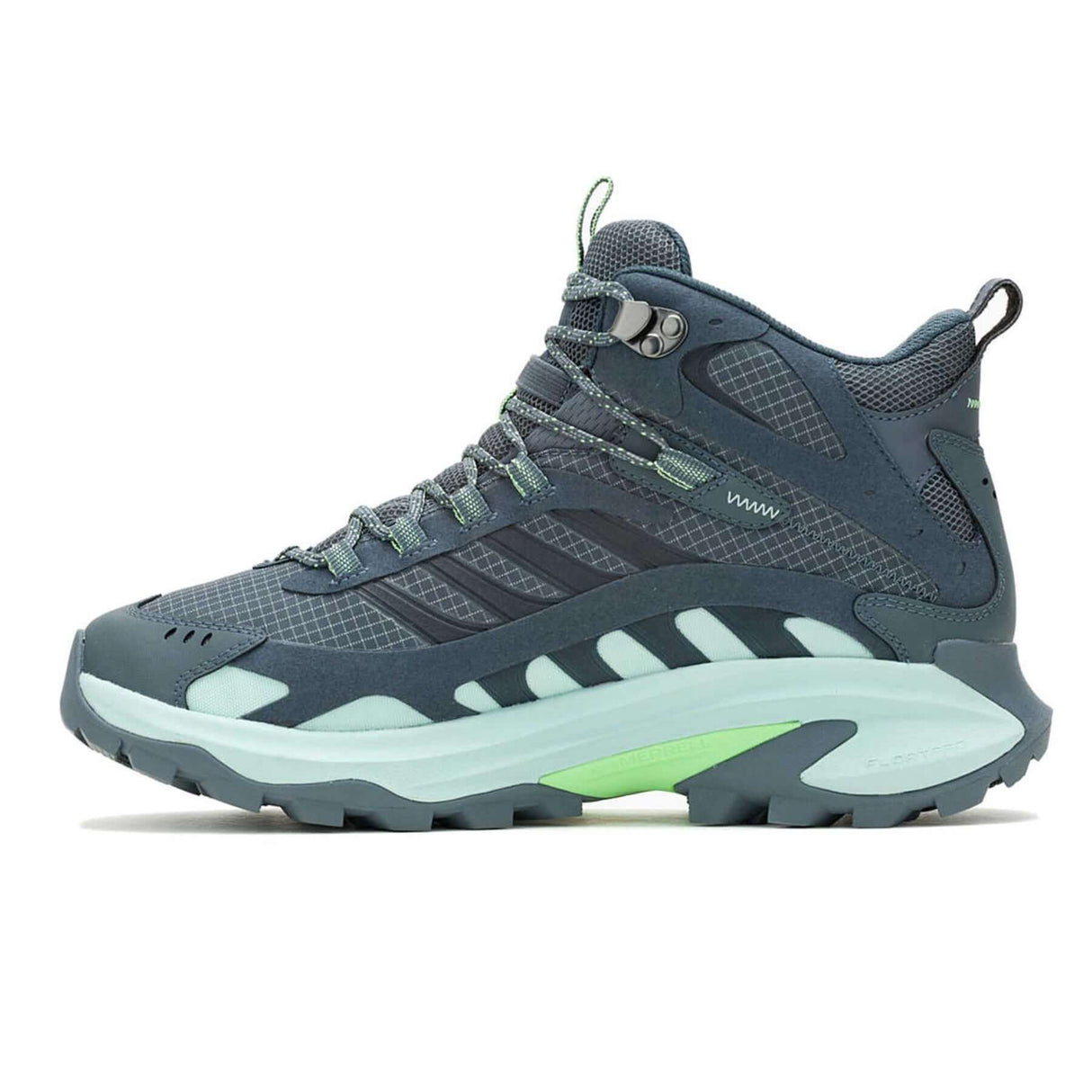 Merrell Men's Moab Speed 2 Mid GORE-TEX Waterproof Boots Navy Night / UK 8-Navy Night / UK 9-Navy Night / UK 10-Navy Night / UK 11-Navy Night / UK 12 - 53 Degrees North