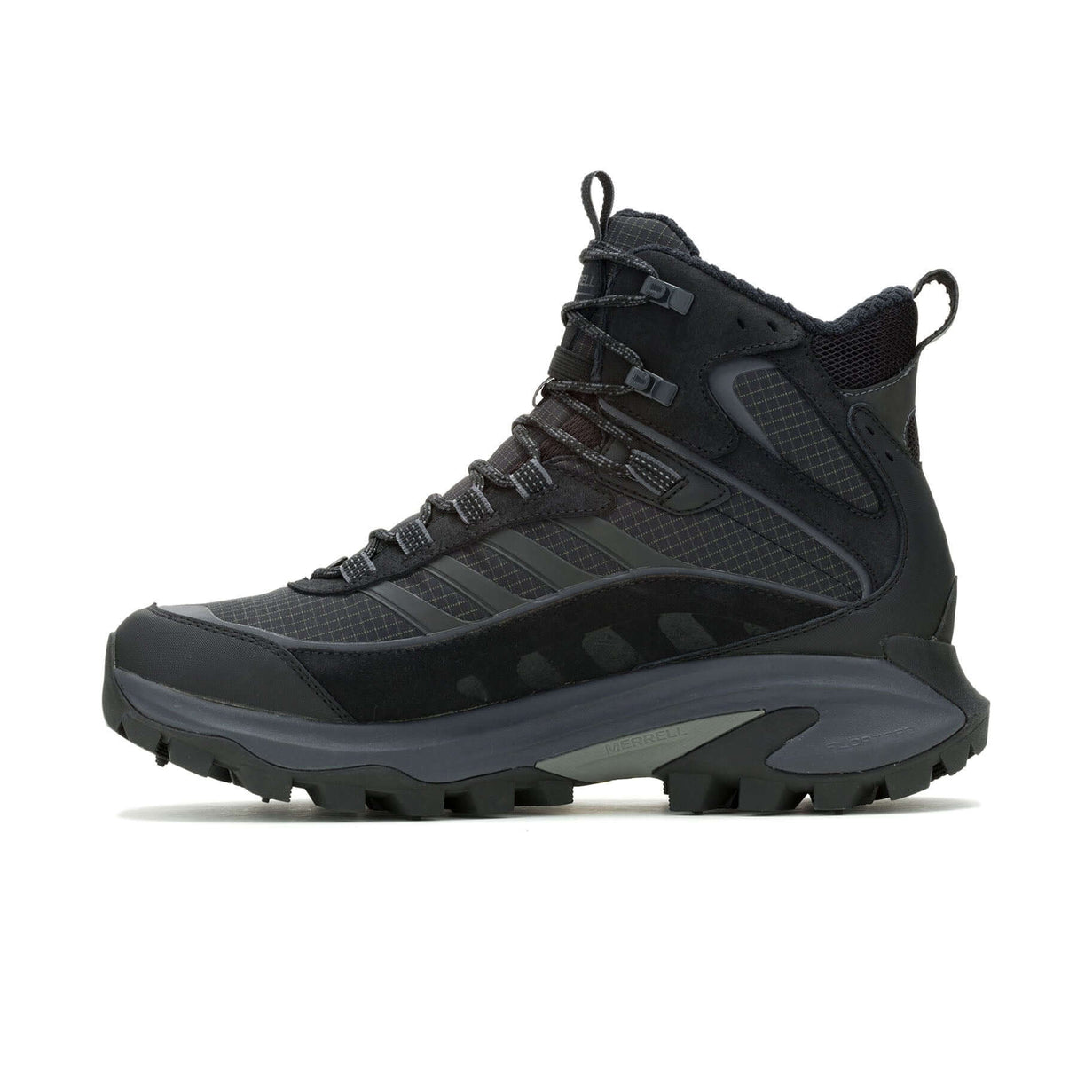 Merrell Men's Moab Speed 2 Thermo Mid Waterproof Boots Triple Black / UK 8-Triple Black / UK 9-Triple Black / UK 9.5-Triple Black / UK 10-Triple Black / UK 10.5 - 53 Degrees North