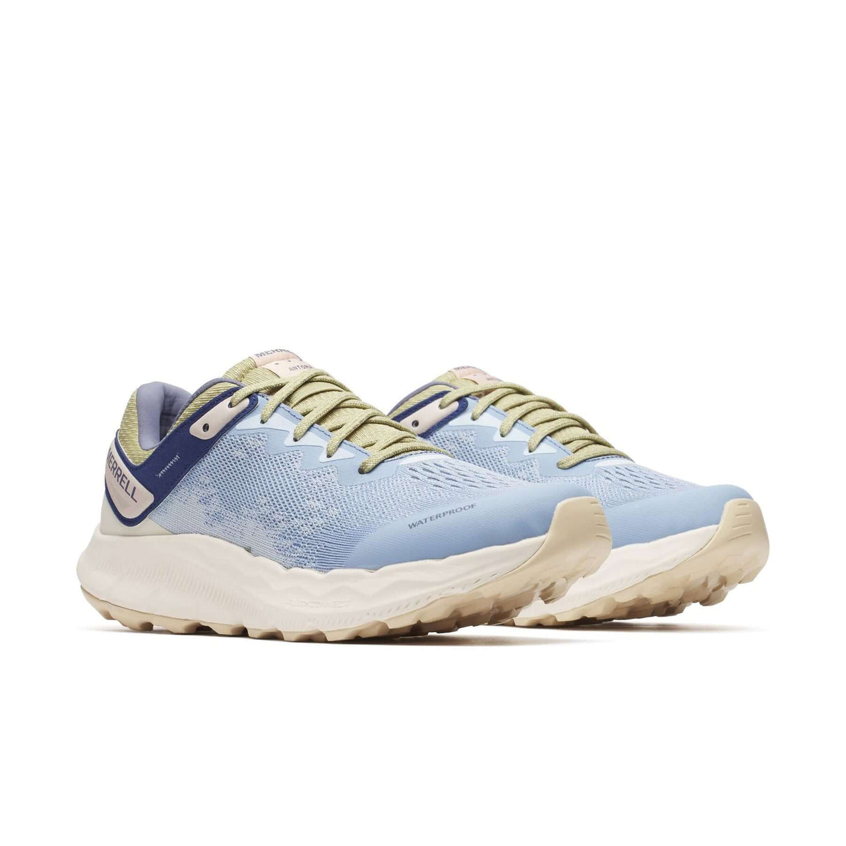 Merrell Women's Antora Waterproof Shoes Seaway/Chalk / UK 4-Seaway/Chalk / UK 5-Seaway/Chalk / UK 5.5-Seaway/Chalk / UK 6-Seaway/Chalk / UK 6.5 - 53 Degrees North