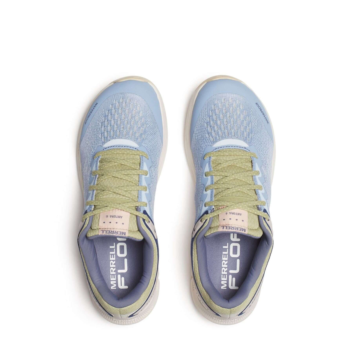 Merrell Women's Antora Waterproof Shoes Seaway/Chalk / UK 4-Seaway/Chalk / UK 5-Seaway/Chalk / UK 5.5-Seaway/Chalk / UK 6-Seaway/Chalk / UK 6.5 - 53 Degrees North