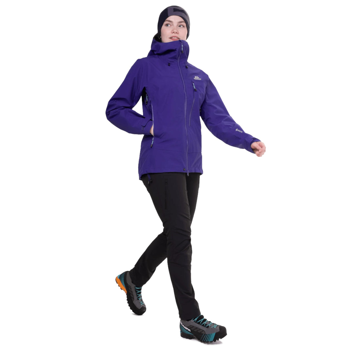 Mountain Equipment Women's Makalu GORE-TEX Jacket Clematis / Small-Clematis / Medium-Clematis / Large-Clematis / X-Large-Clematis / XX-Large - 53 Degrees North