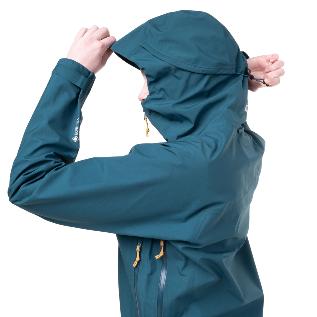 Mountain Equipment Women's Saltoro GORE-TEX Waterproof Jacket Majolica Blue / Small-Majolica Blue / Medium-Majolica Blue / Large-Majolica Blue / X-Large - 53 Degrees North