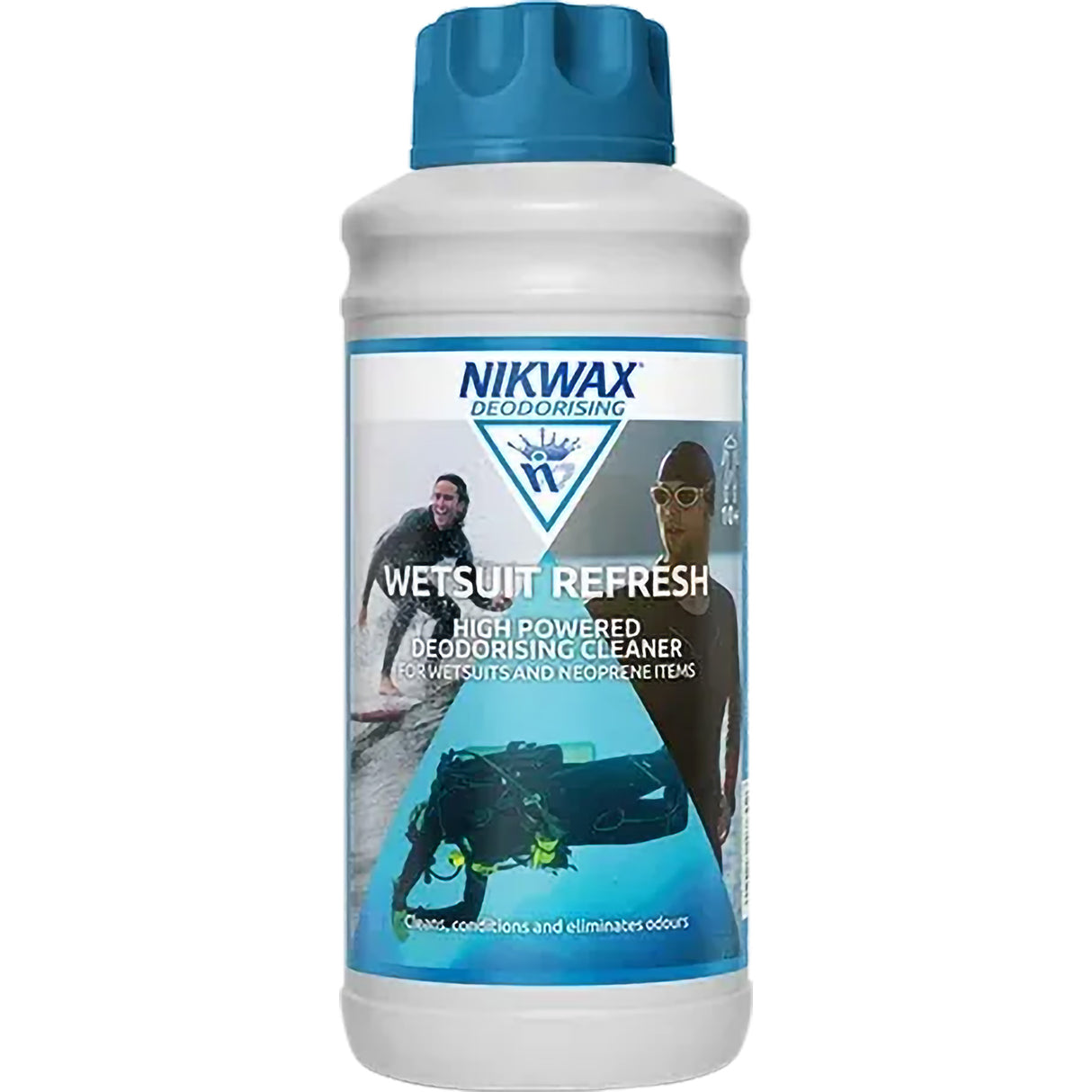 Nikwax Wetsuit Refresh High Powered Deodorising Cleaner 1 L - 53 Degrees North