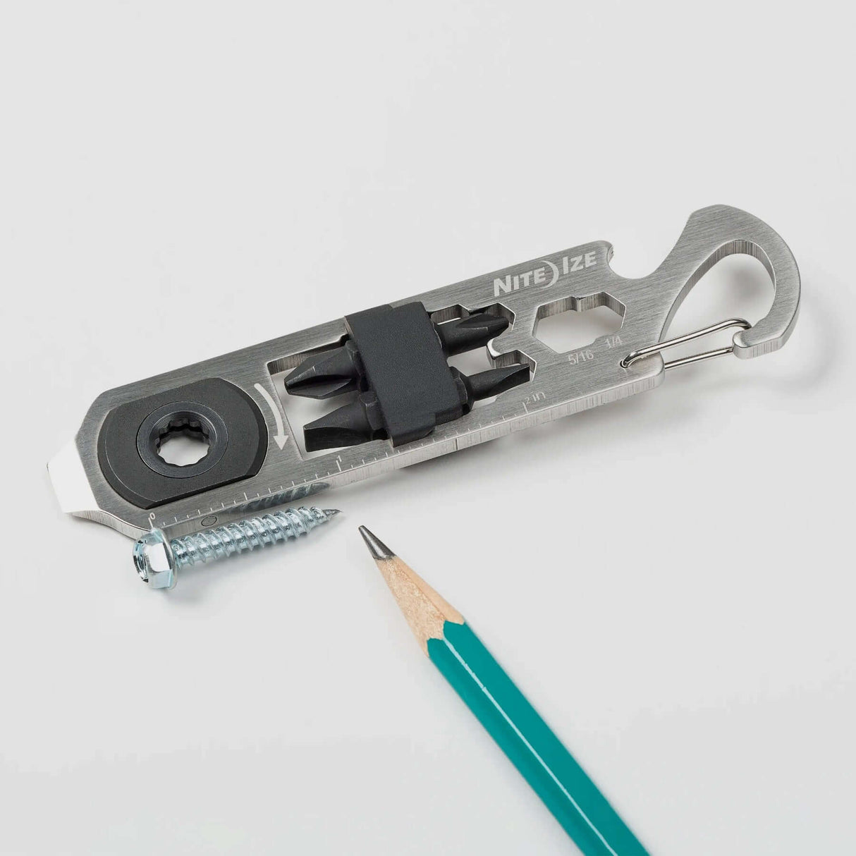 Nite Ize DoohicKey Ratchet Key Tool Stainless Steel - 53 Degrees North