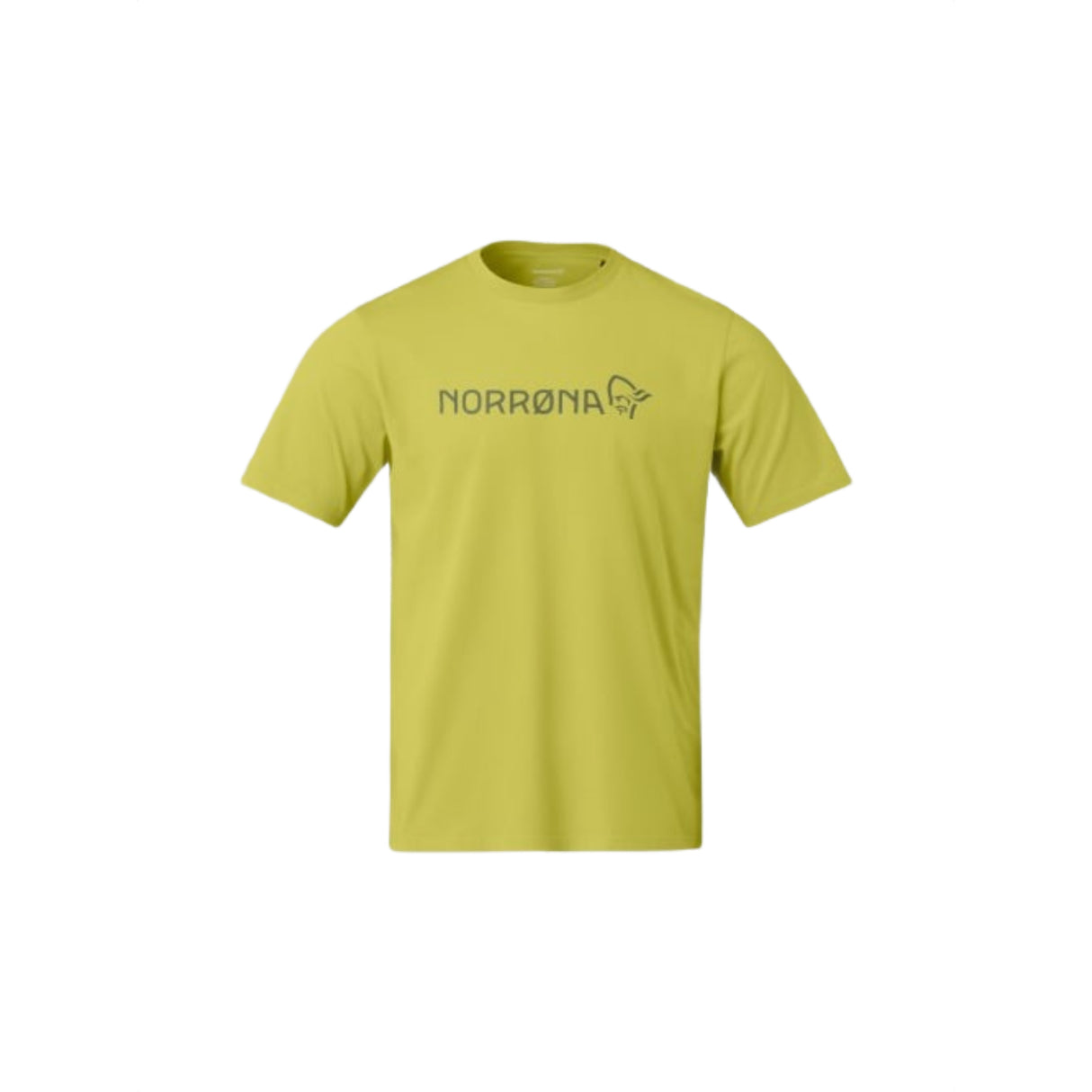 Norrona Men's 29 Cotton Norrona Viking Short Sleeve Tee Drizzle Melange / Small-Drizzle Melange / Medium-Drizzle Melange / Large-Drizzle Melange / X-Large-Golden Lime / Small - 53 Degrees North