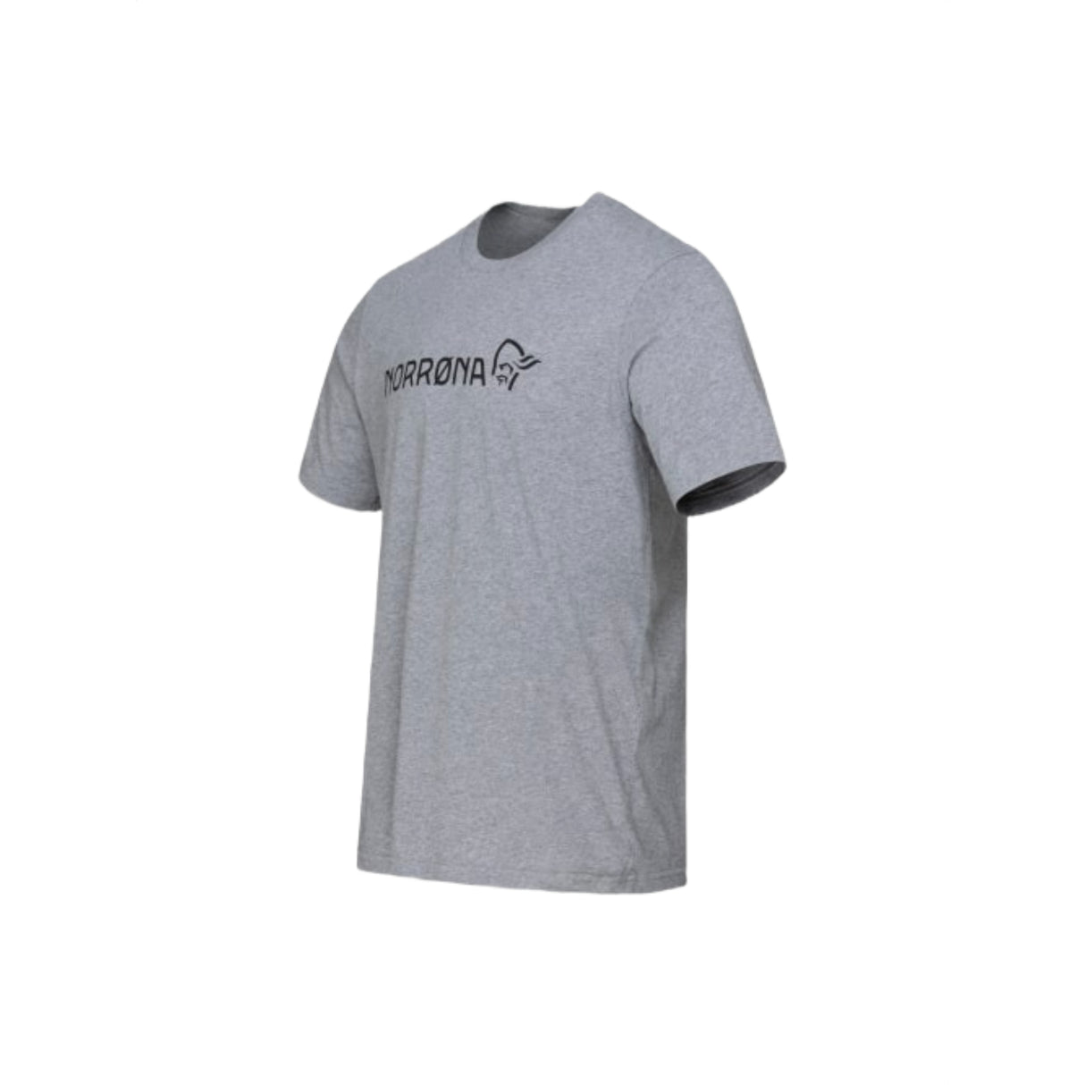 Norrona Men's 29 Cotton Norrona Viking Short Sleeve Tee Drizzle Melange / Small-Drizzle Melange / Medium-Drizzle Melange / Large-Drizzle Melange / X-Large-Golden Lime / Small - 53 Degrees North
