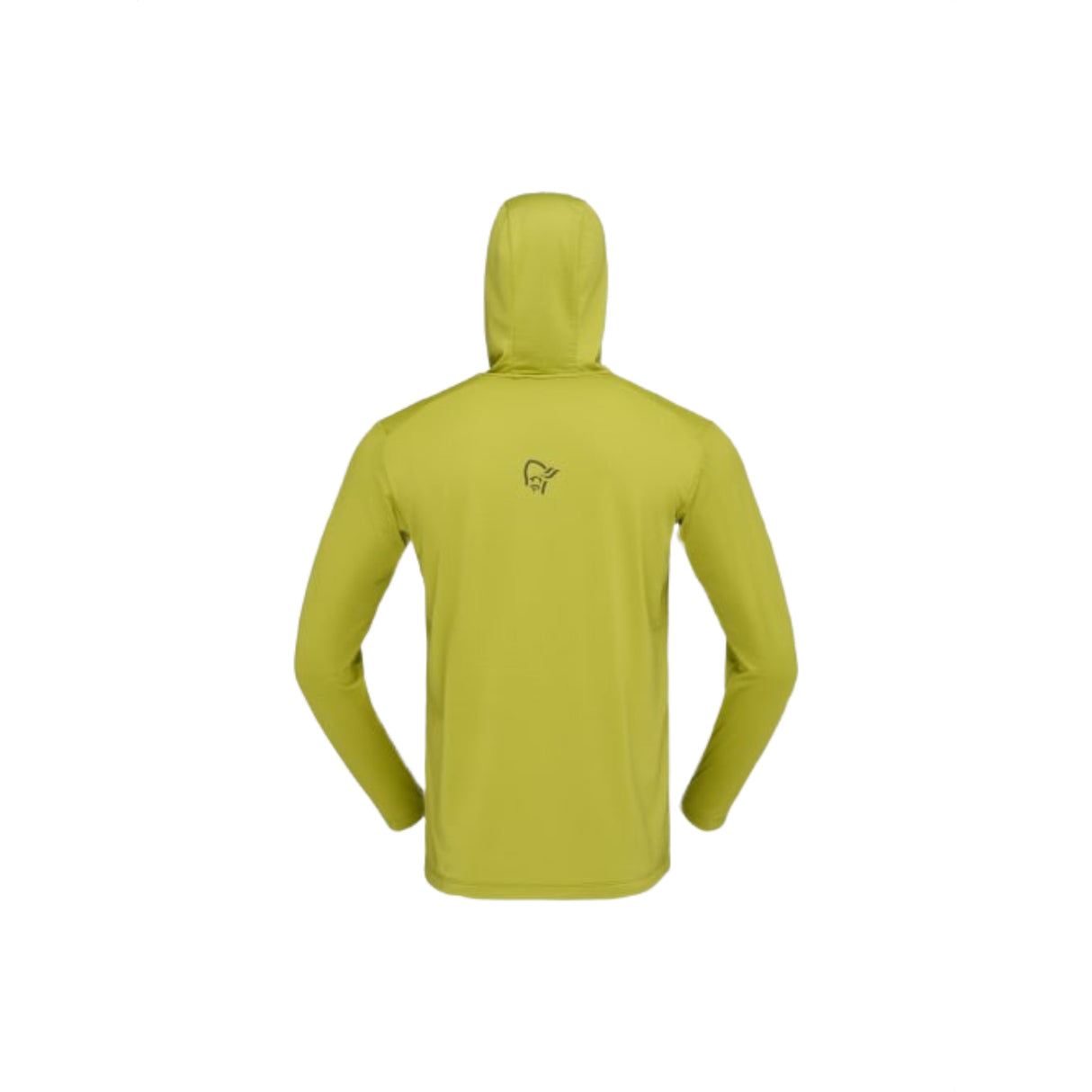 Norrona Men's Falketind Warm1 Hood Golden Lime/Olive Night / Small-Golden Lime/Olive Night / Medium-Golden Lime/Olive Night / Large-Golden Lime/Olive Night / X-Large-Caviar Black / Small - 53 Degrees North