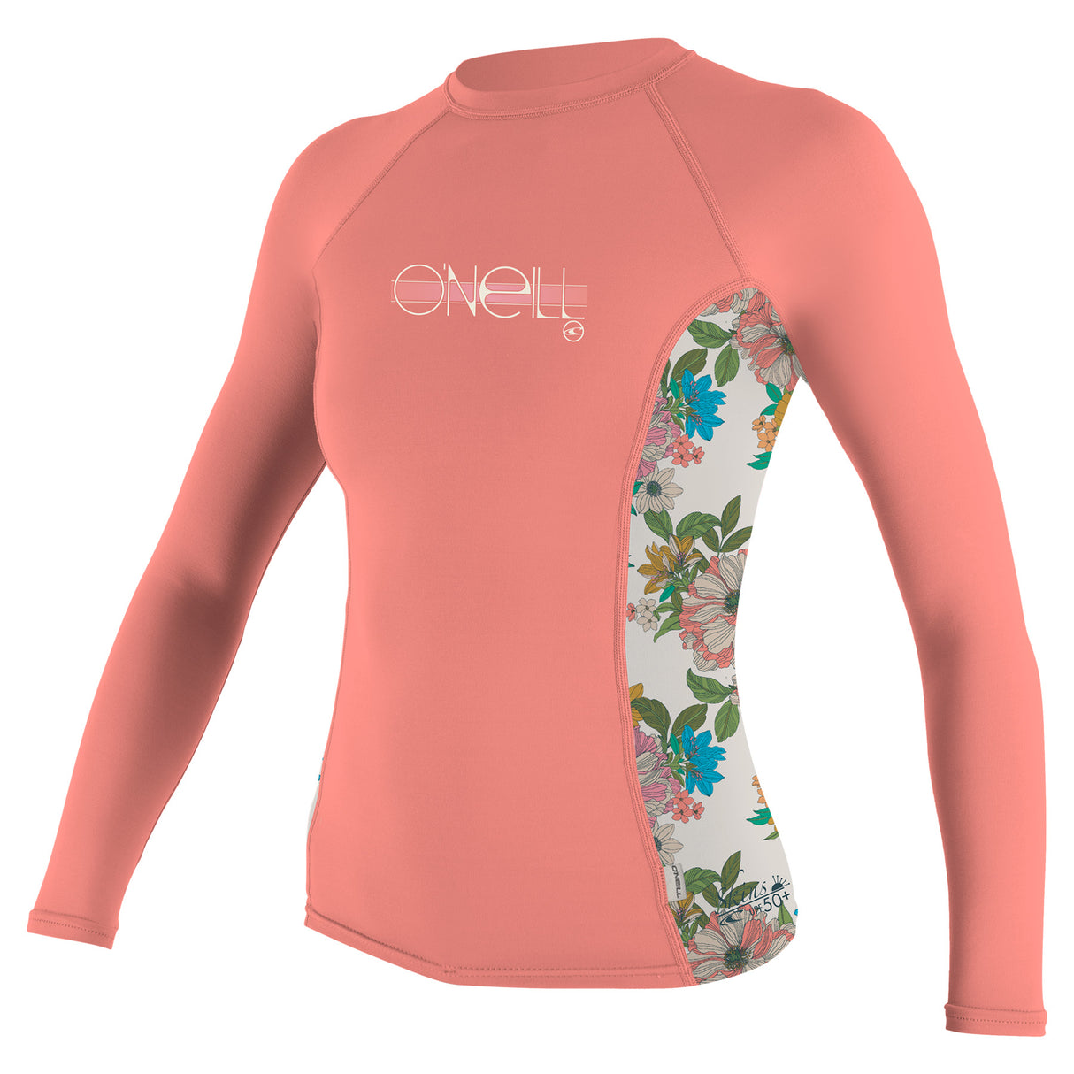 O'Neill Girl's Premium Skins Long Sleeve Rash Guard Desert Flower/Cara Floral / Age 5-6-Desert Flower/Cara Floral / Age 7-8-Desert Flower/Cara Floral / Age 9-10-Desert Flower/Cara Floral / Age 11-12-Desert Flower/Cara Floral / Age 13-14 - 53 Degrees North