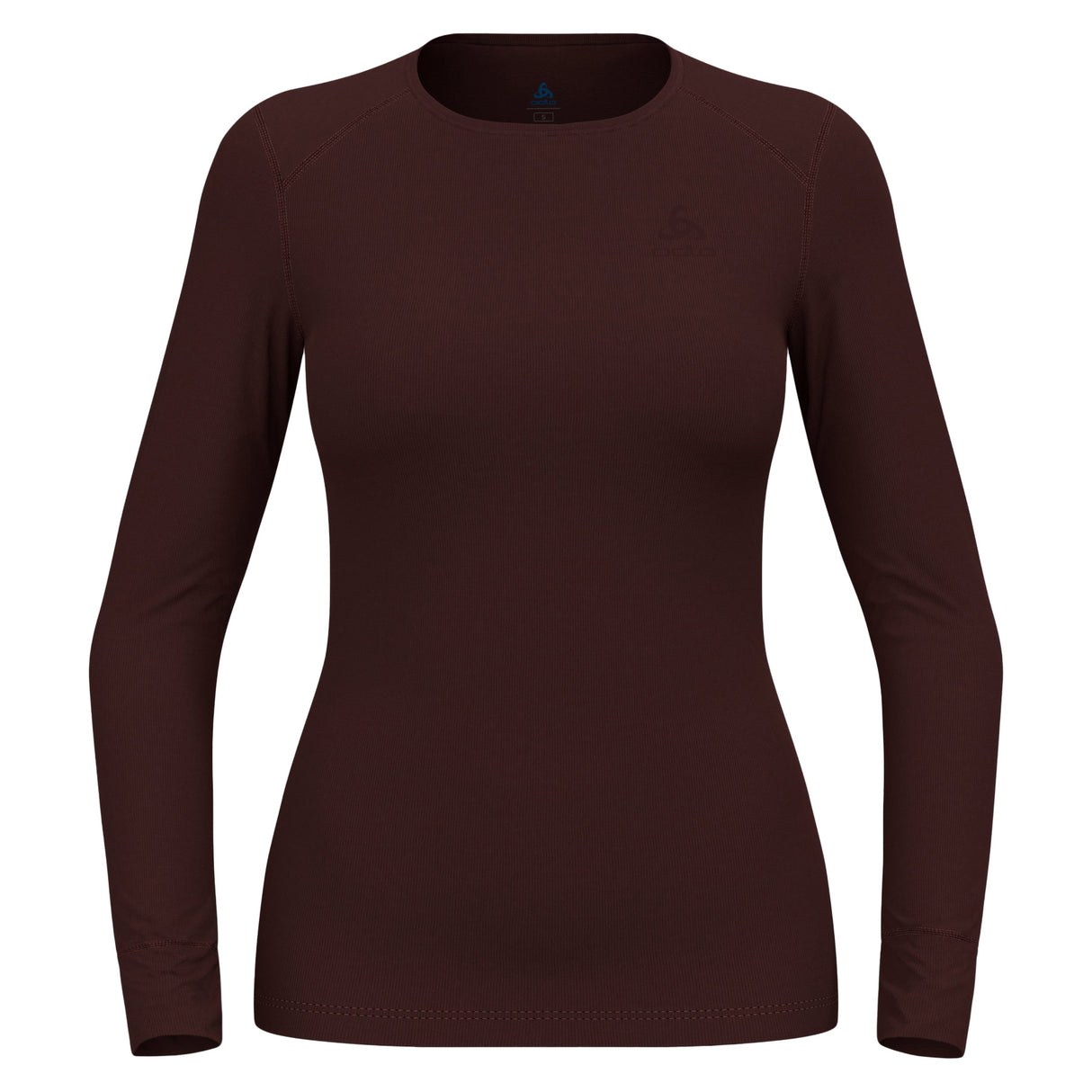 ODLO Women's Active Warm Eco Baselayer Top Fudge / X-Small-Fudge / Small-Fudge / Medium-Fudge / Large-Fudge / X-Large - 53 Degrees North