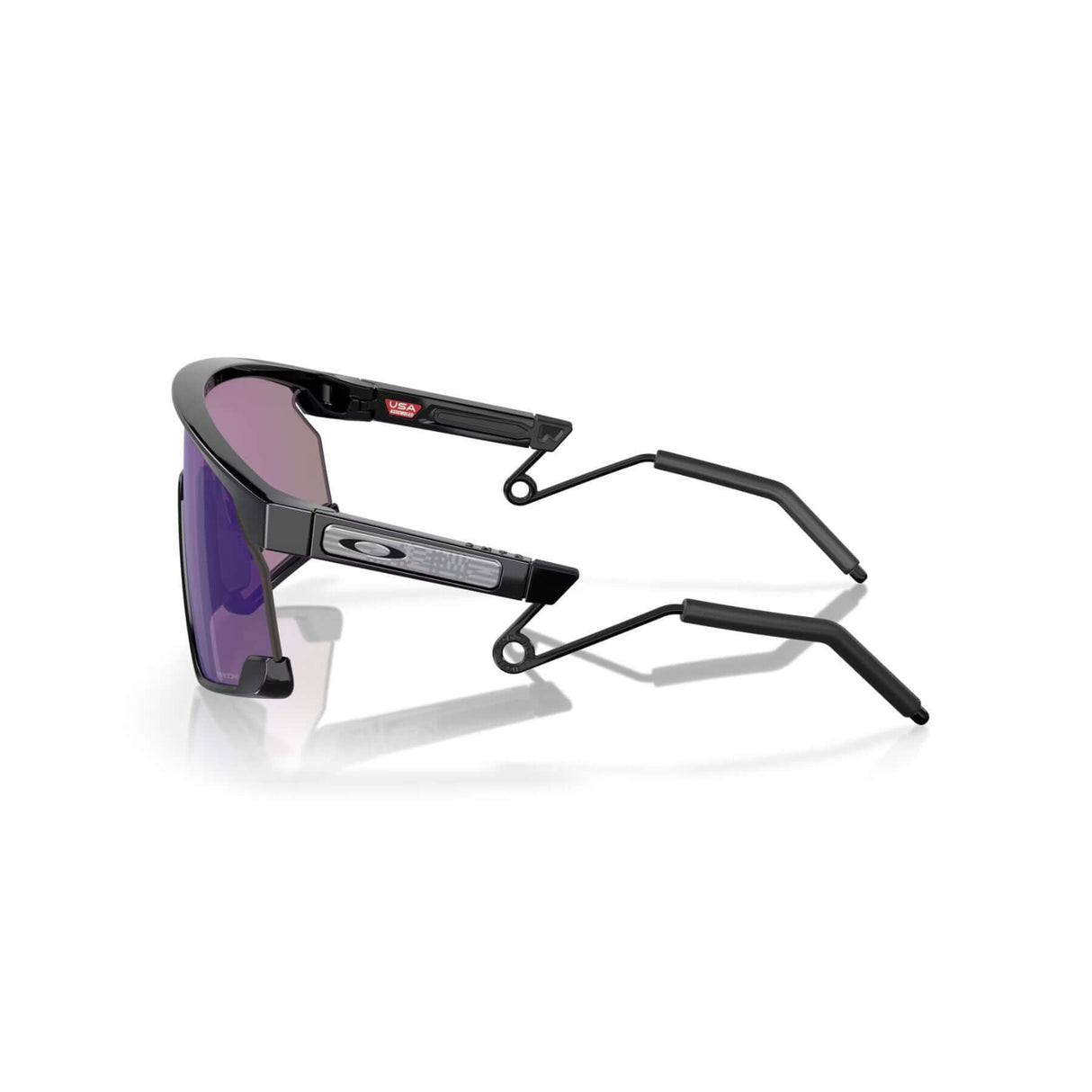 Oakley BXTR Metal Prizm Jade Sunglasses Polished Black - 53 Degrees North