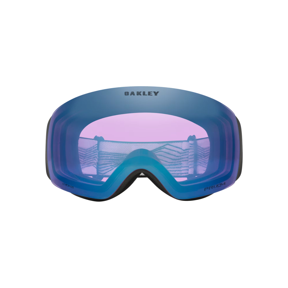 Oakley Flight Deck M Ski Goggles Black Wired / Prizm Snow Iced Iridium-Prizm Rose Gold / Matt Black - 53 Degrees North