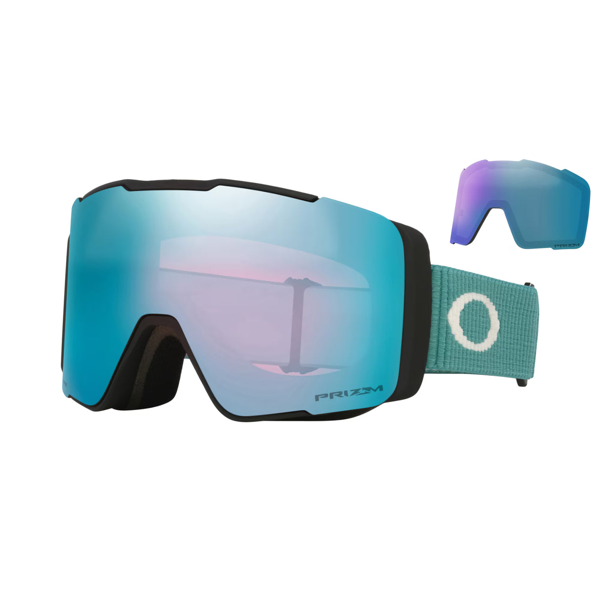 Oakley Line Miner Pro M Ski Goggles Pacific Corduroy / Prizm Sapphire & Prizm Iced - 53 Degrees North