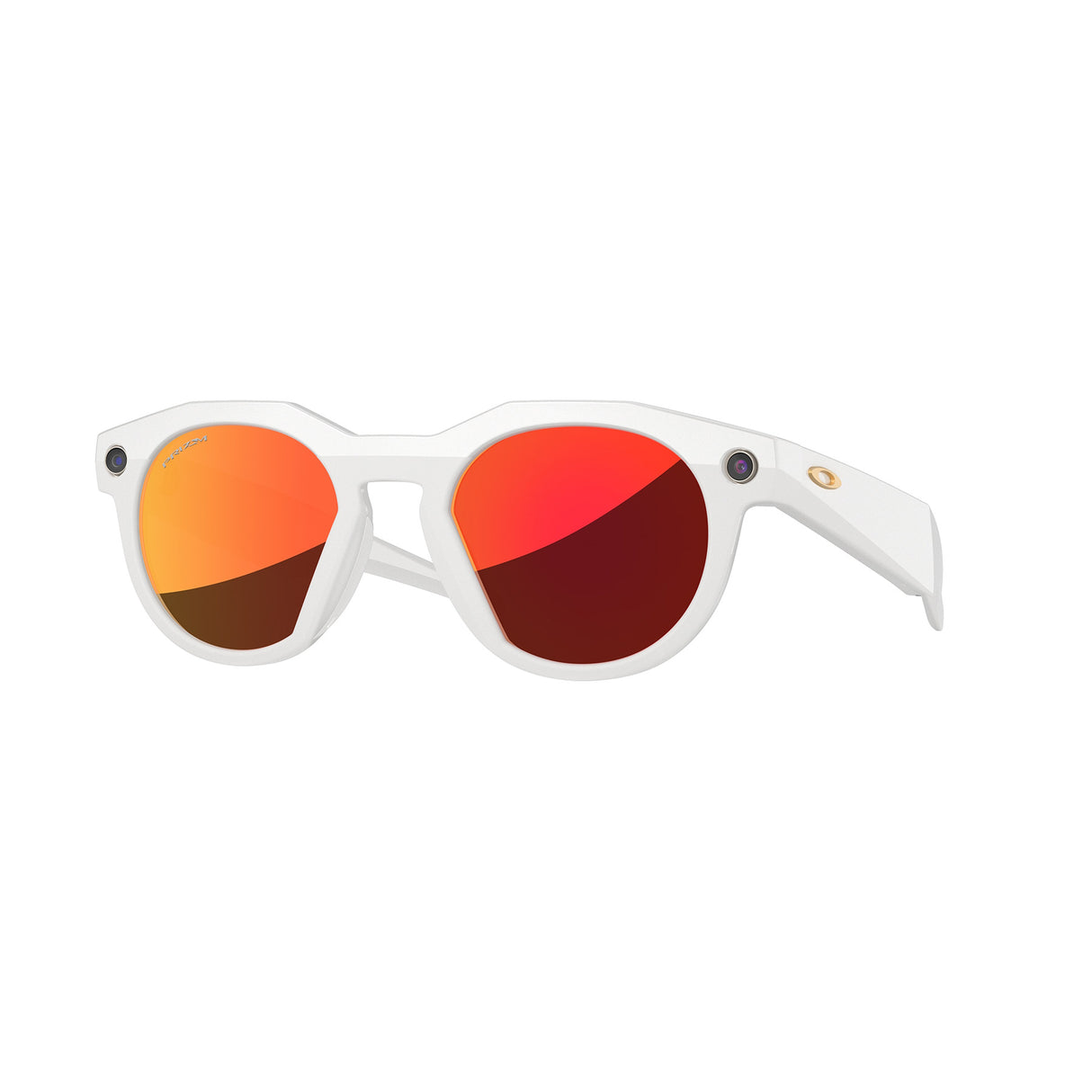 Oakley Meta AI HSTN Prizm Ruby Smartglasses Warm Grey - 53 Degrees North