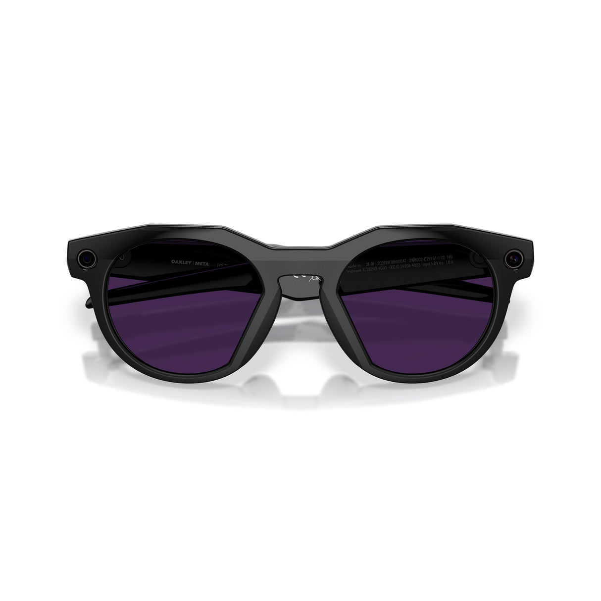 Oakley Meta AI HSTN Transitions Amethyst Smartglasses Black - 53 Degrees North