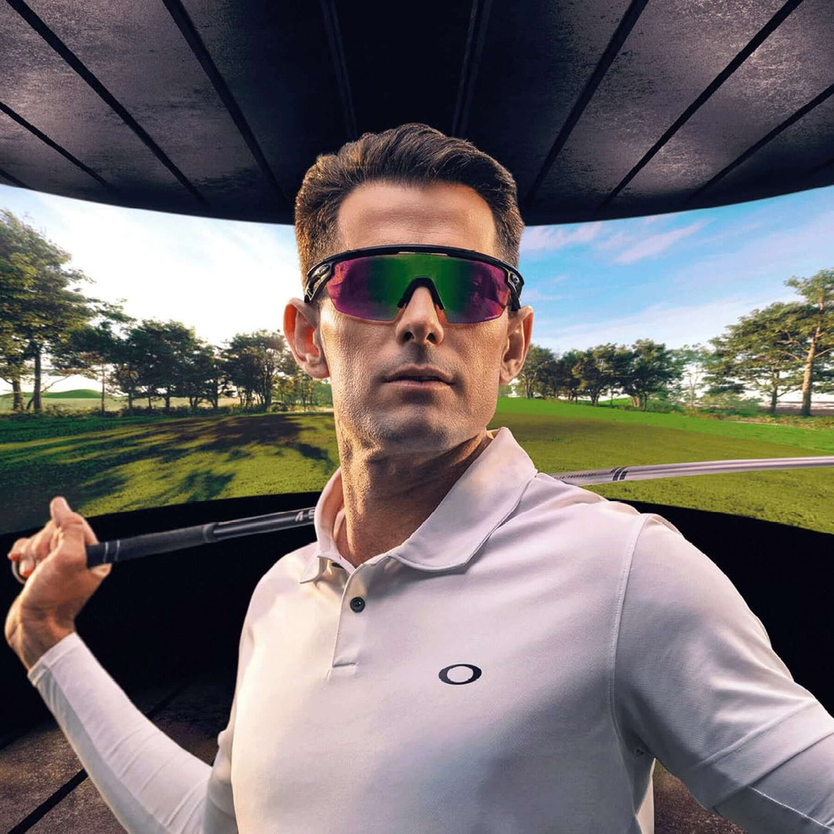 Oakley Sphaera Prizm Golf Sunglasses Matte Black - 53 Degrees North