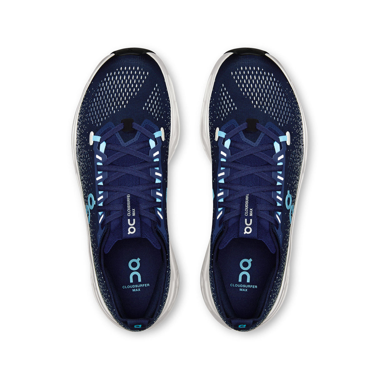 On Running Men's Cloudsurfer Max Road Running Shoes Midnight/Ivory / UK 8 - 53 Degrees North