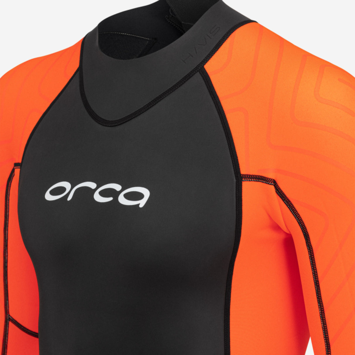 Orca Men's Vitalis Hi-Vis Wetsuit Black / Medium-Black / Medium Tall-Black / Large Short-Black / Large-Black / X-Large - 53 Degrees North
