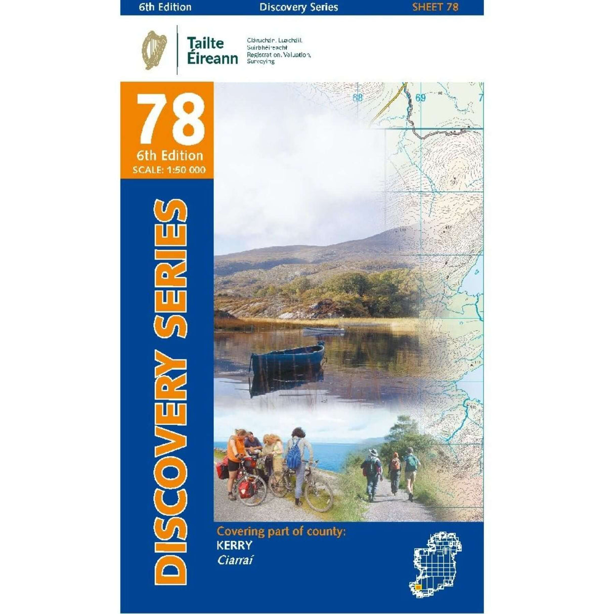 Ordnance Survey Discovery Series 78 - Kerry Map Default Title - 53 Degrees North